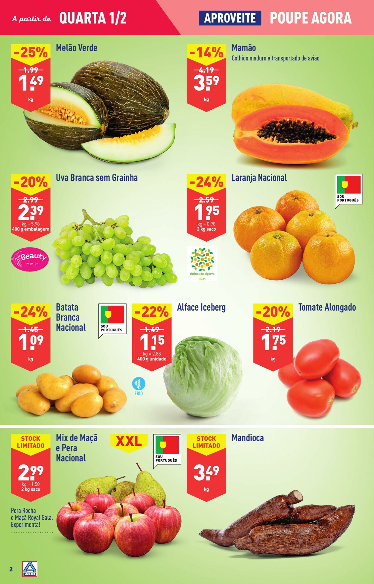 Folheto Aldi 01.02.2023 - 07.02.2023