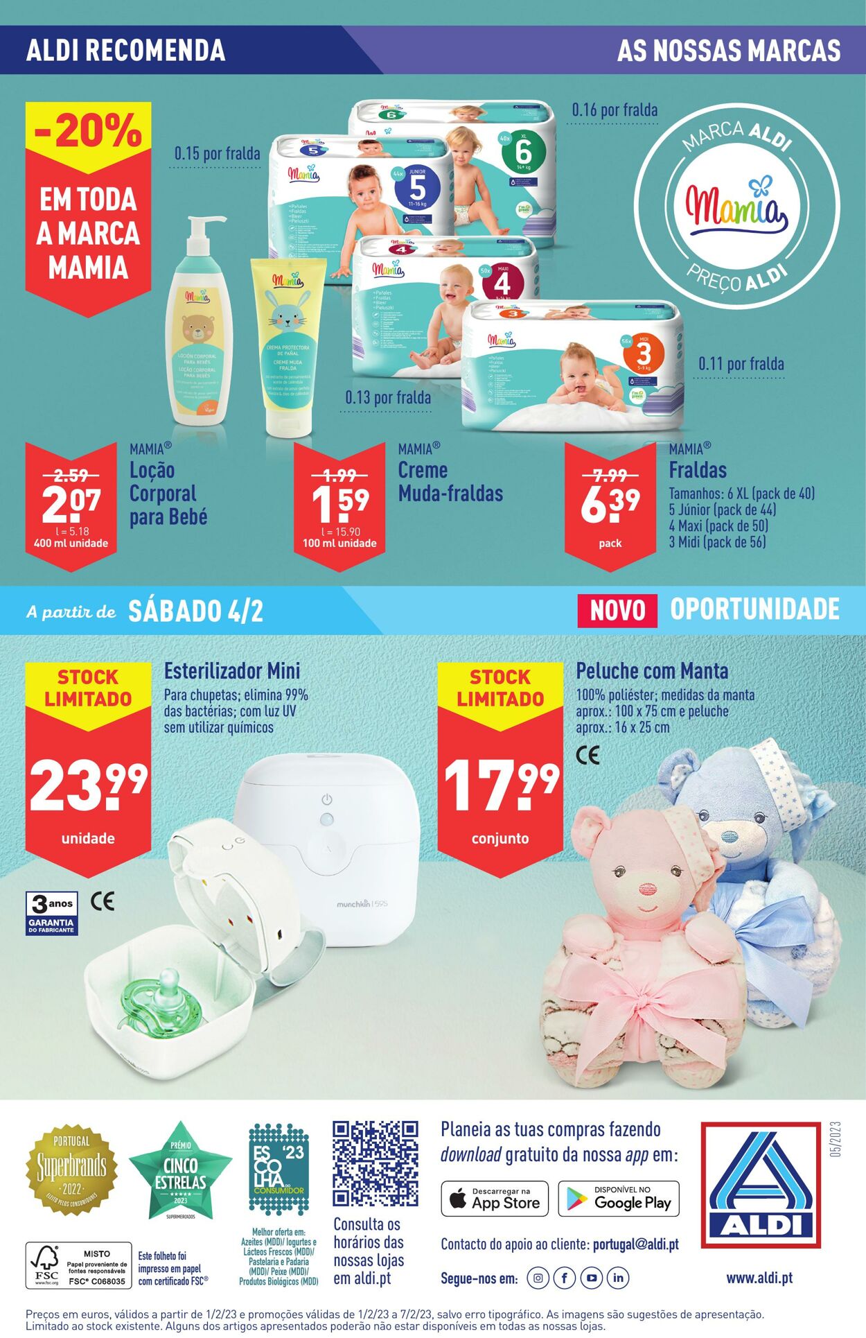 Folheto Aldi 01.02.2023 - 07.02.2023