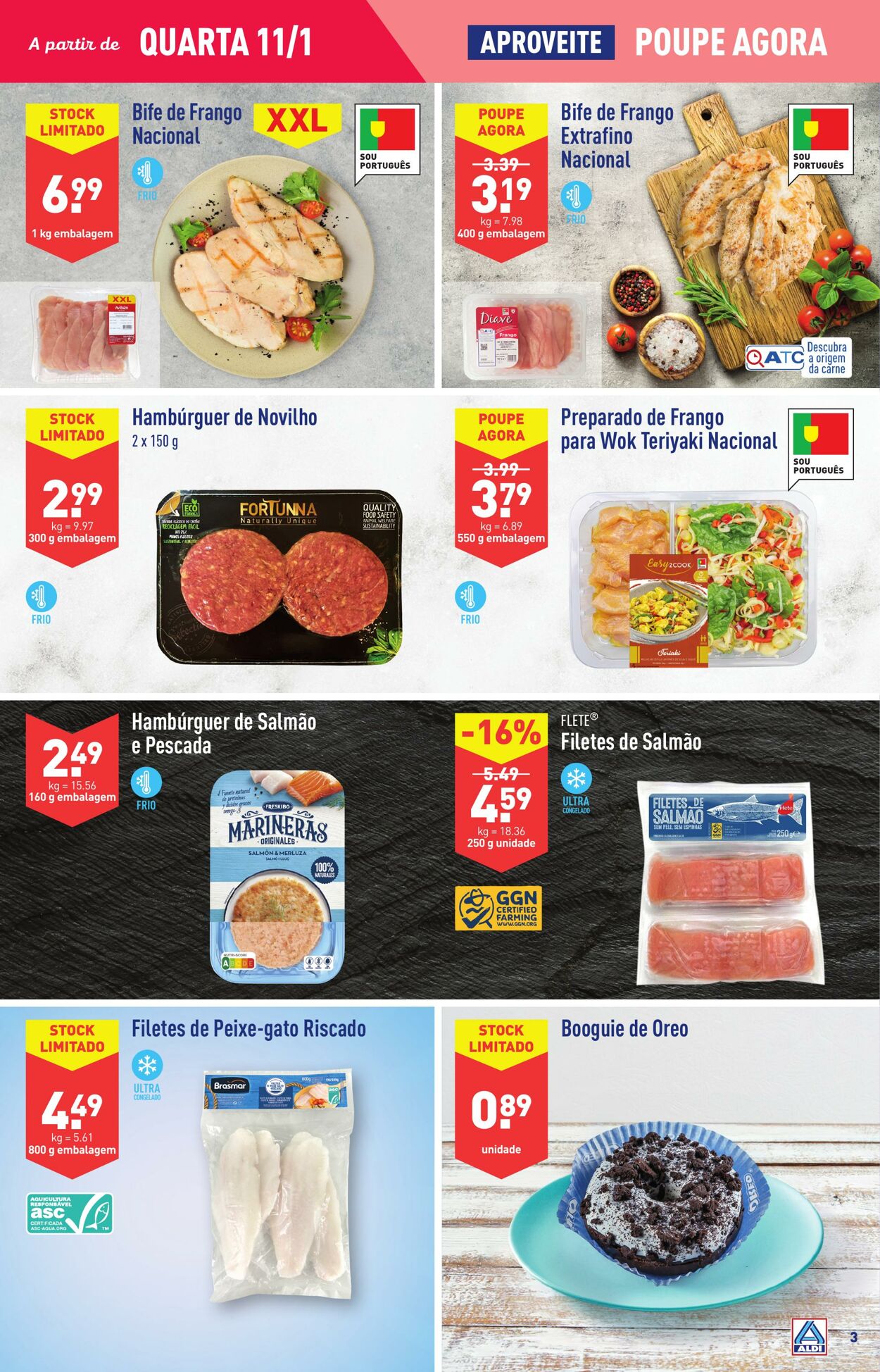 Folheto Aldi 11.01.2023 - 17.01.2023