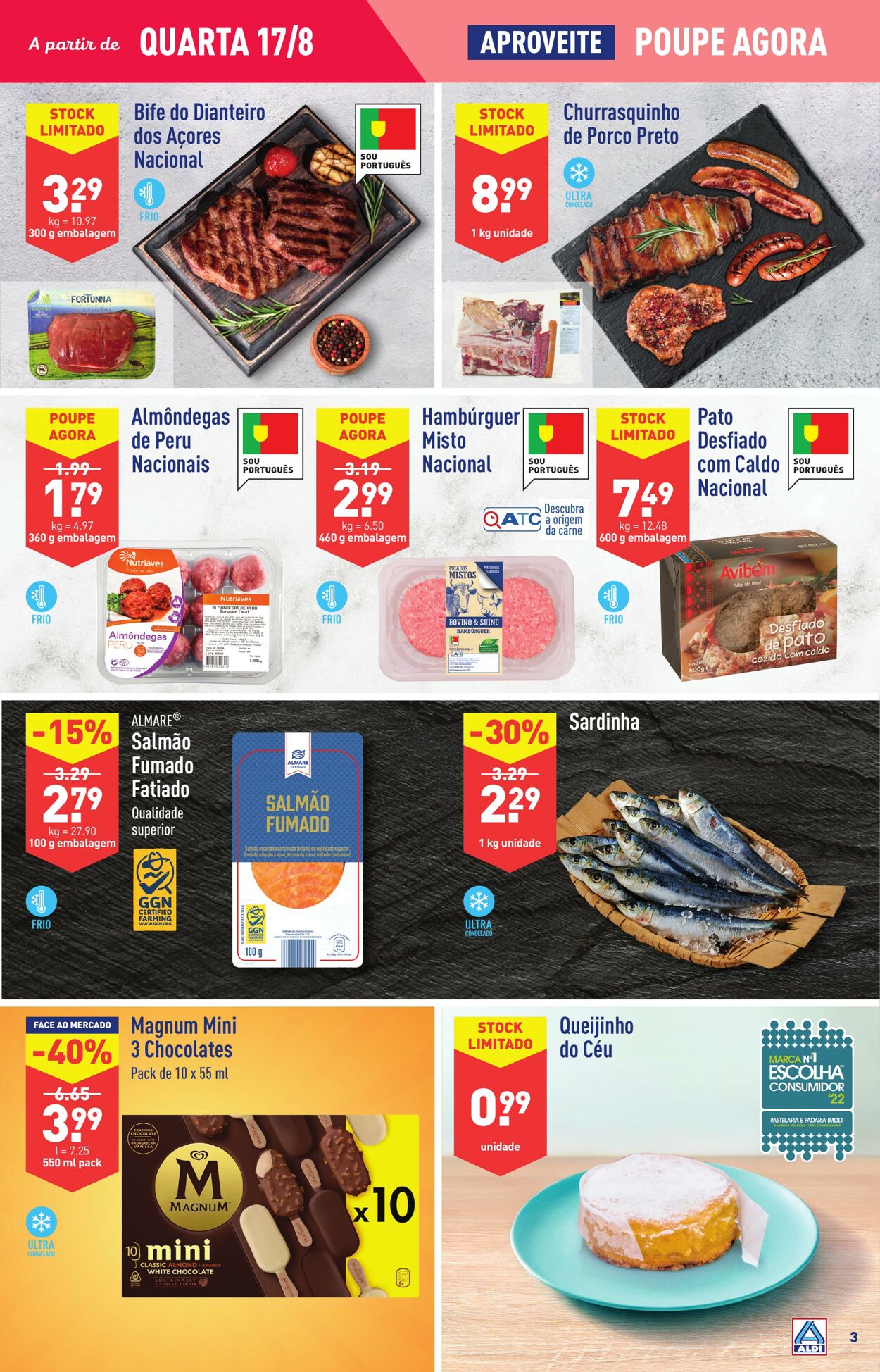 Folheto Aldi 17.08.2022 - 23.08.2022