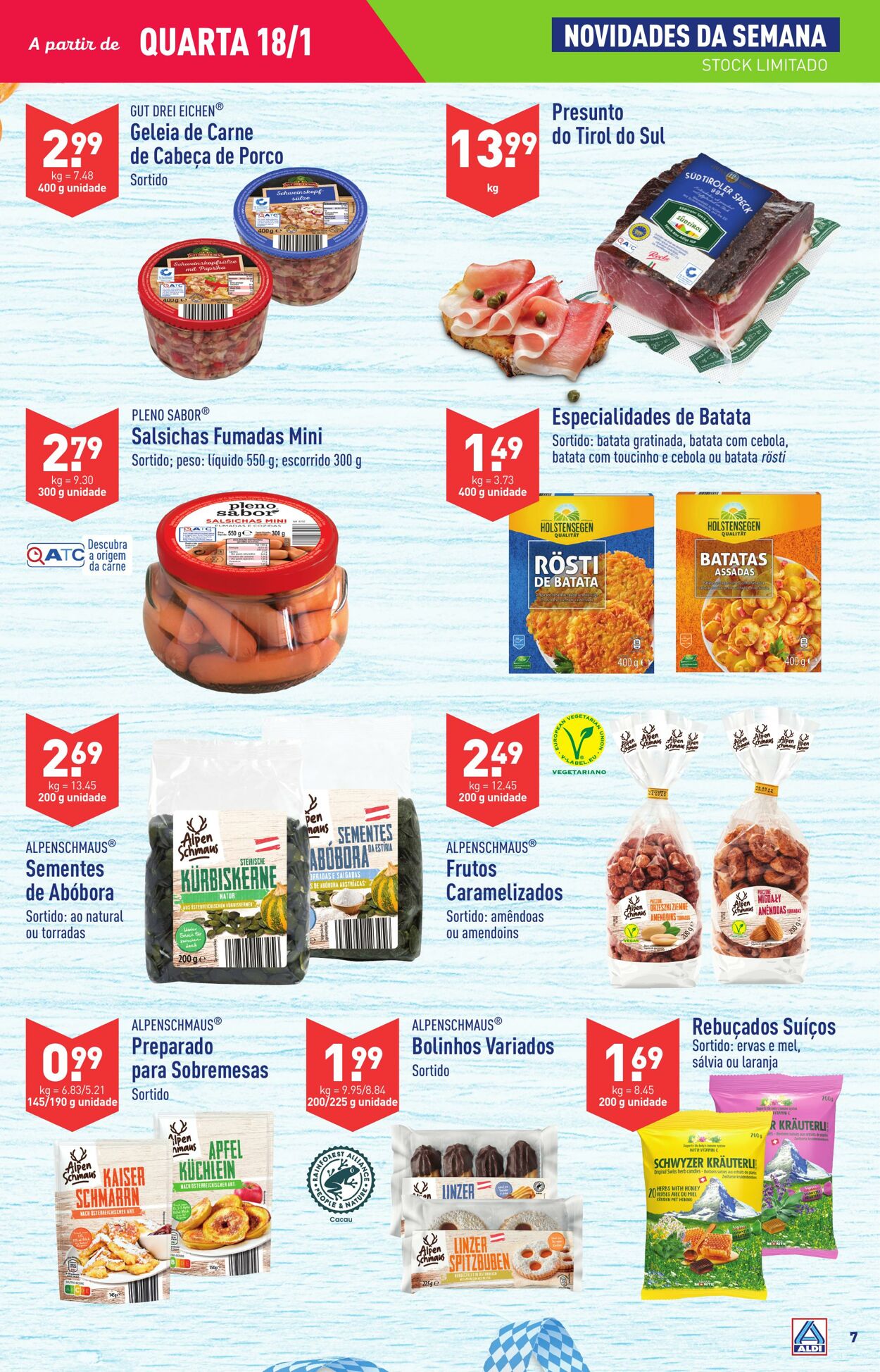 Folheto Aldi 18.01.2023 - 24.01.2023