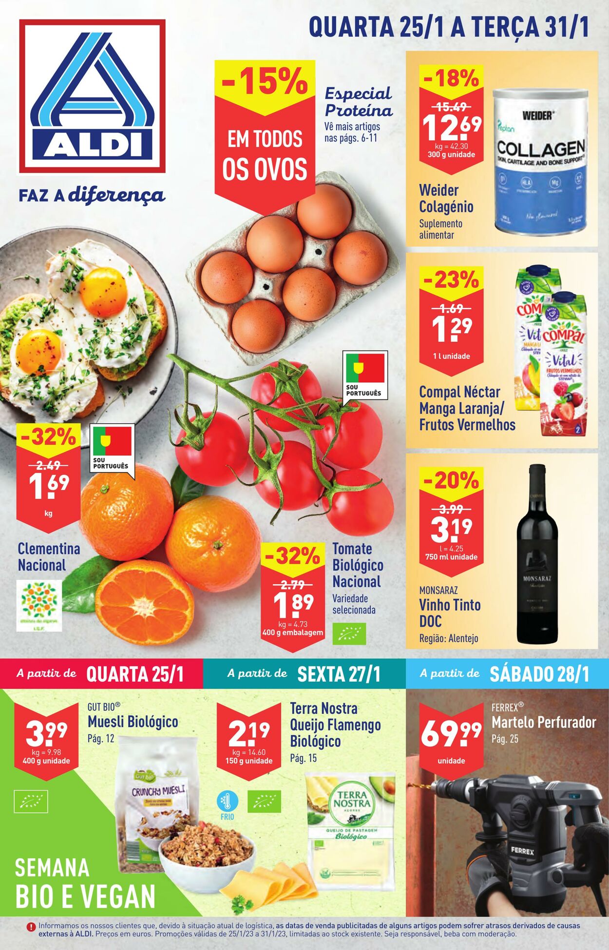 Folheto Aldi 25.01.2023 - 31.01.2023