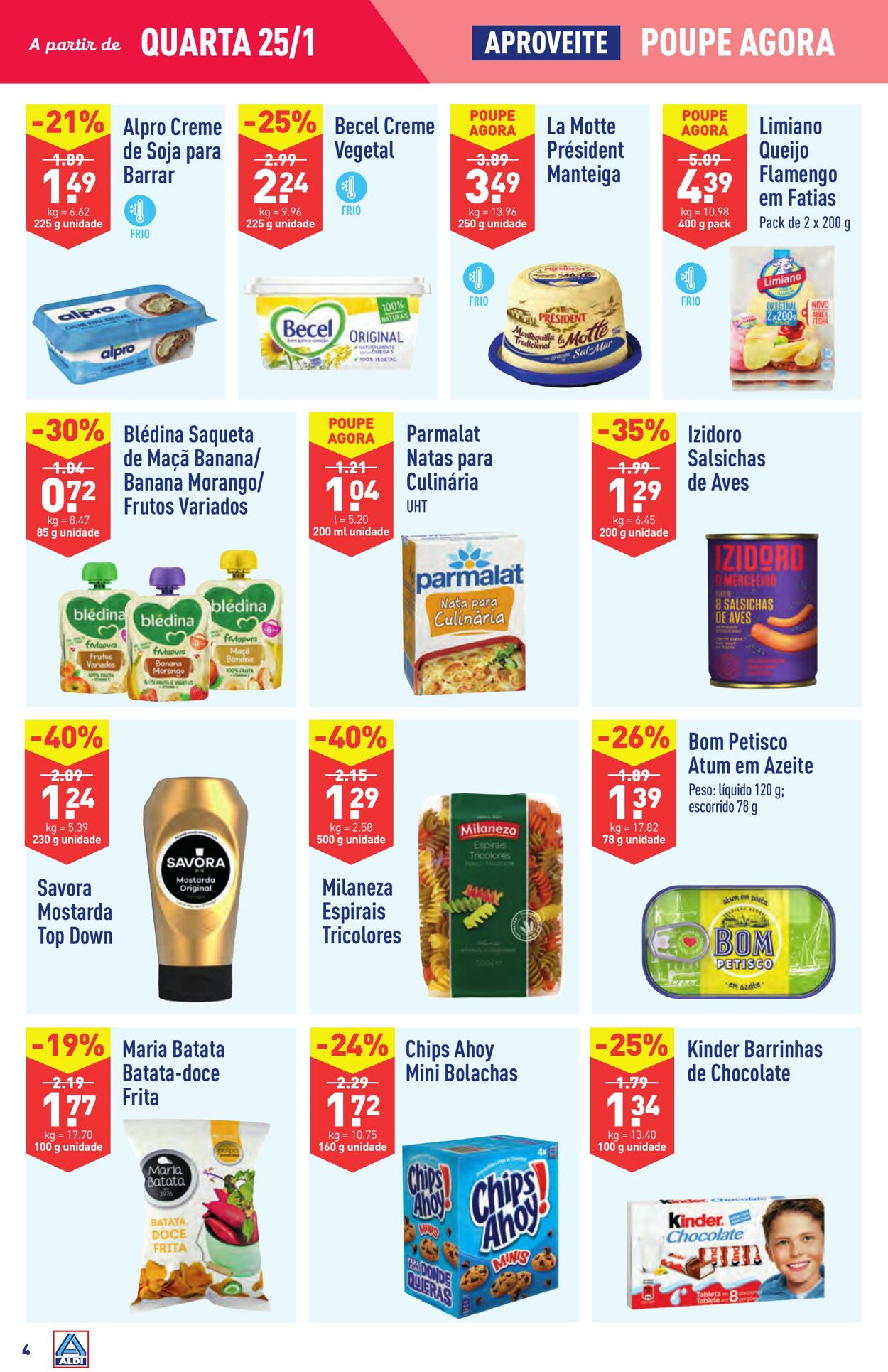 Folheto Aldi 25.01.2023 - 31.01.2023