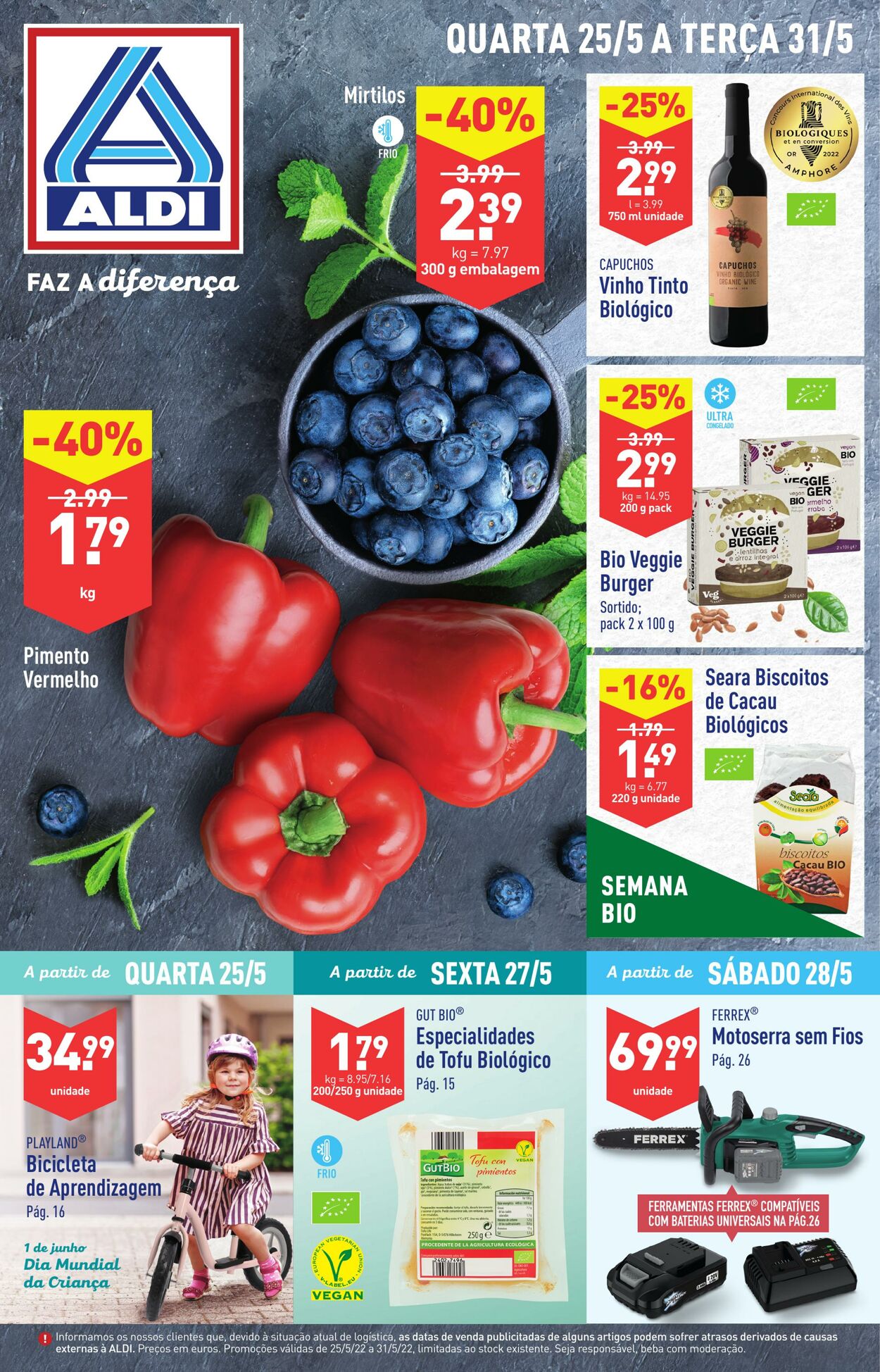 Folheto Aldi 25.05.2022 - 31.05.2022