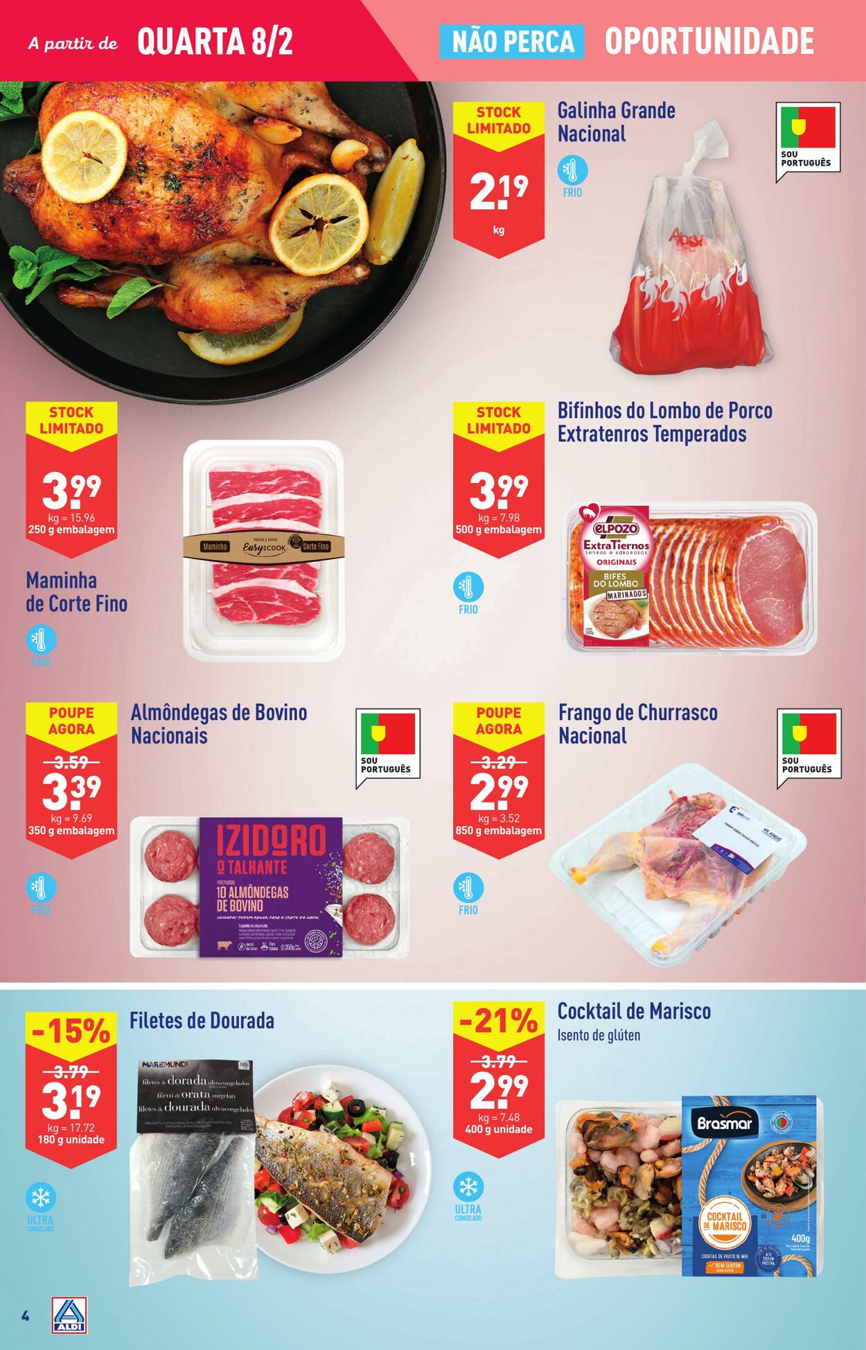 Folheto Aldi 08.02.2023 - 14.02.2023