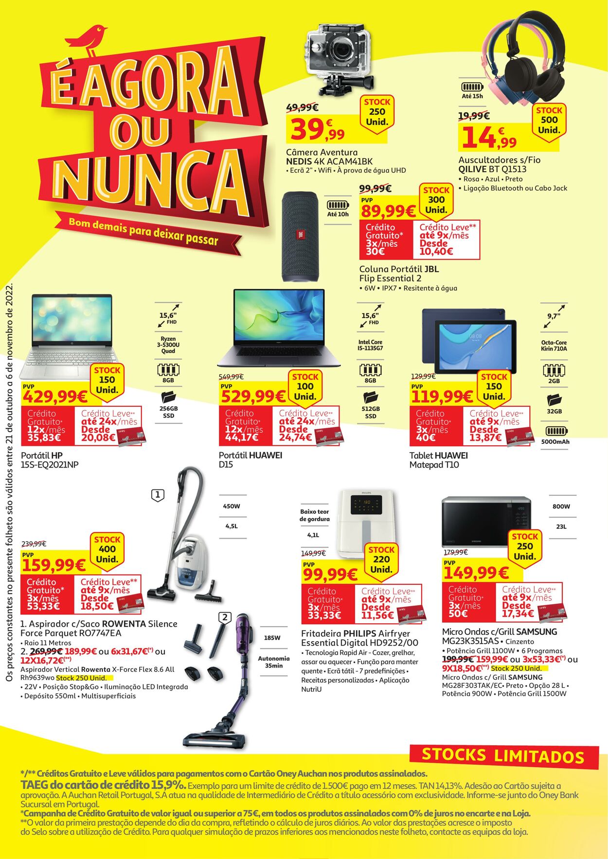 Folheto Auchan 21.10.2022 - 06.11.2022