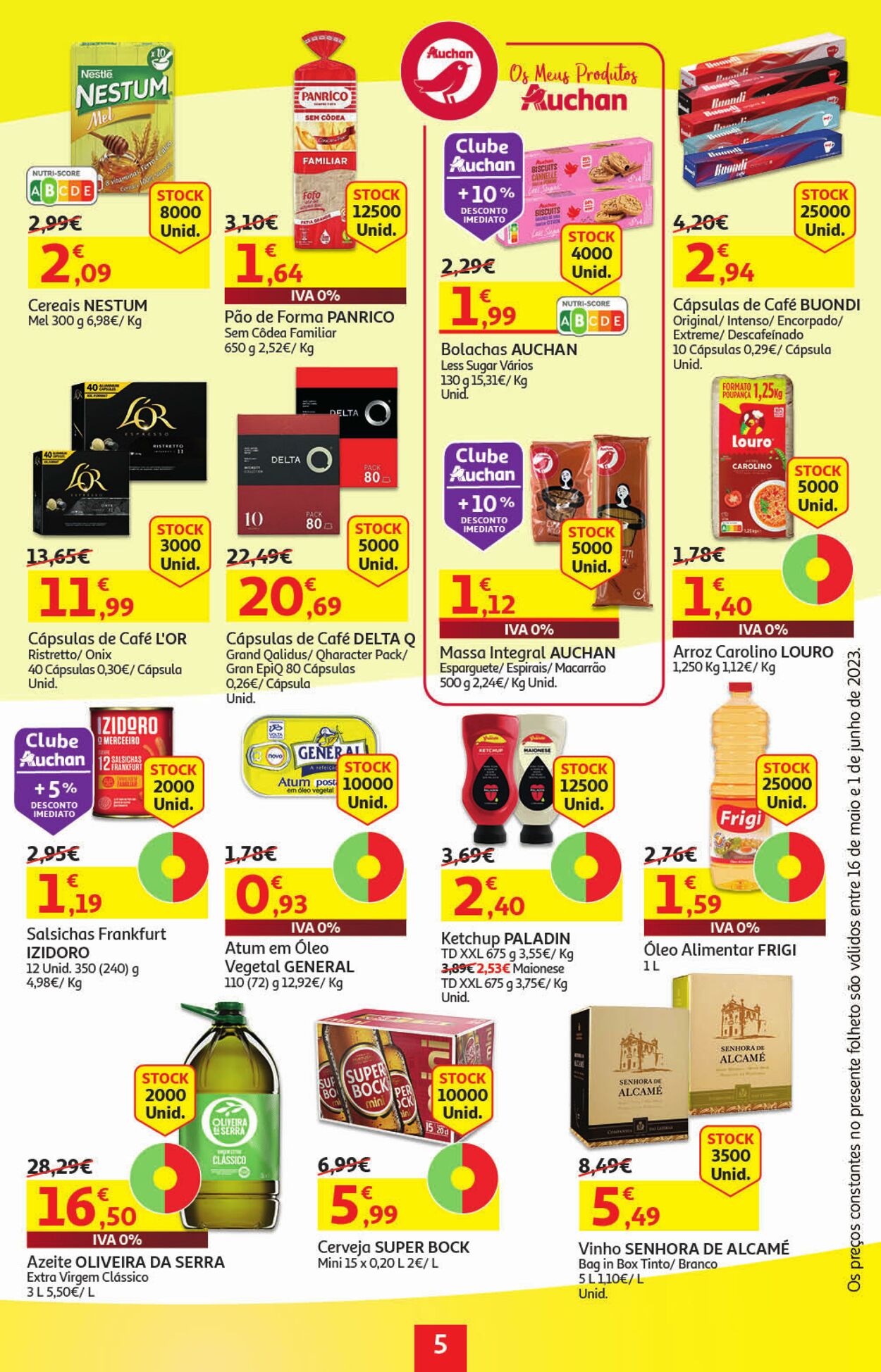 Folheto Auchan 16.05.2023 - 01.06.2023