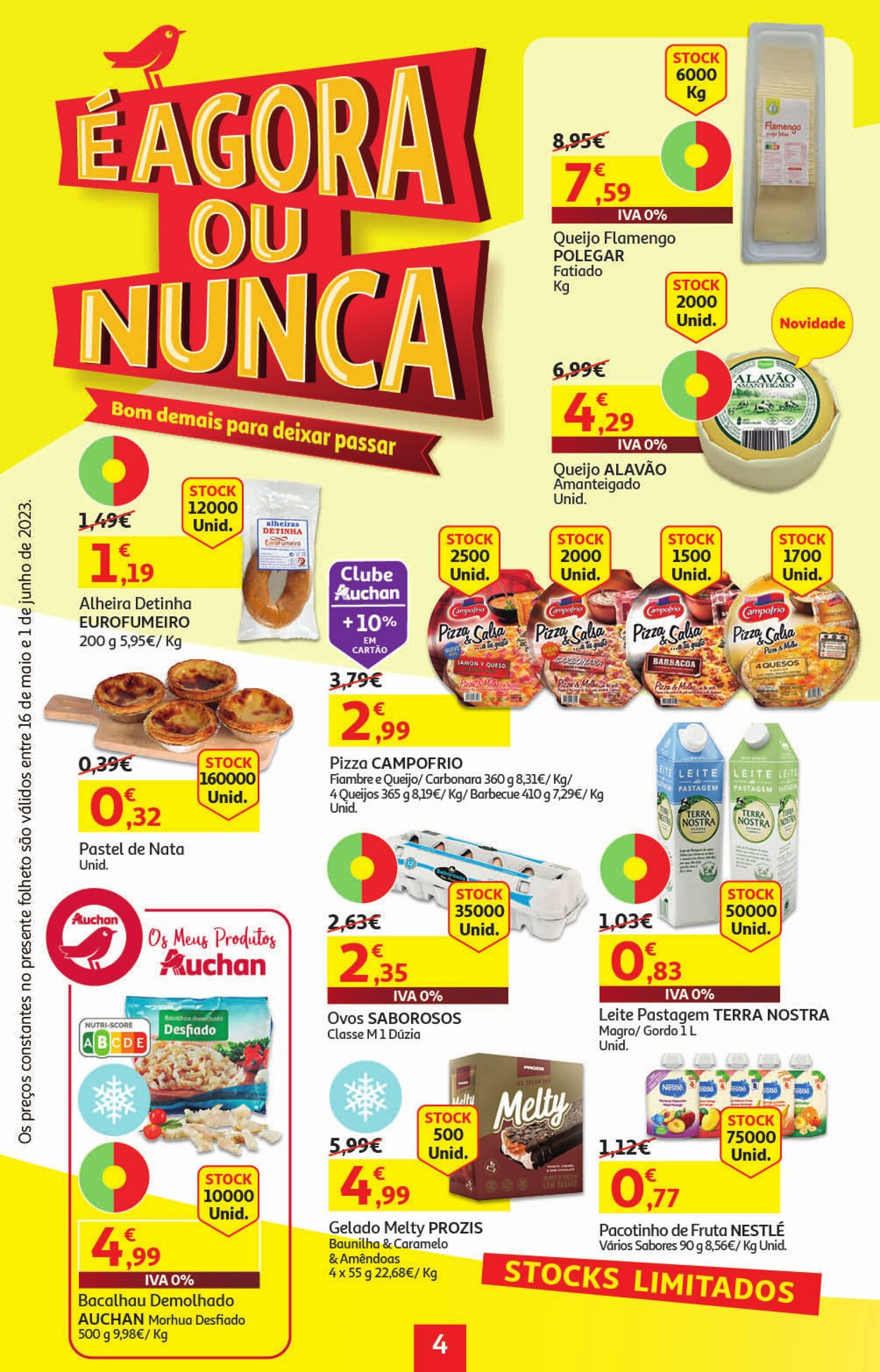 Folheto Auchan 16.05.2023 - 01.06.2023