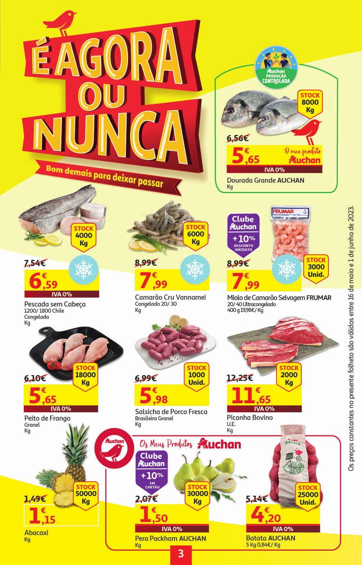 Folheto Auchan 16.05.2023 - 01.06.2023