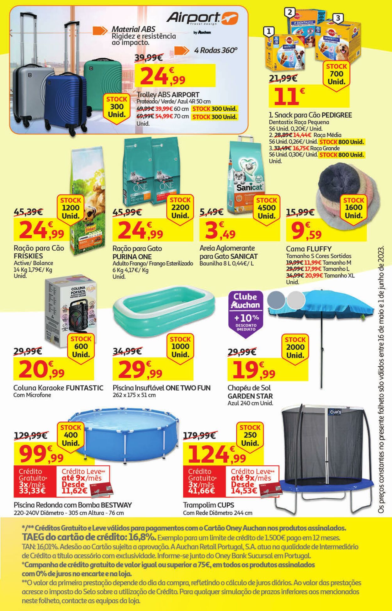 Folheto Auchan 16.05.2023 - 01.06.2023