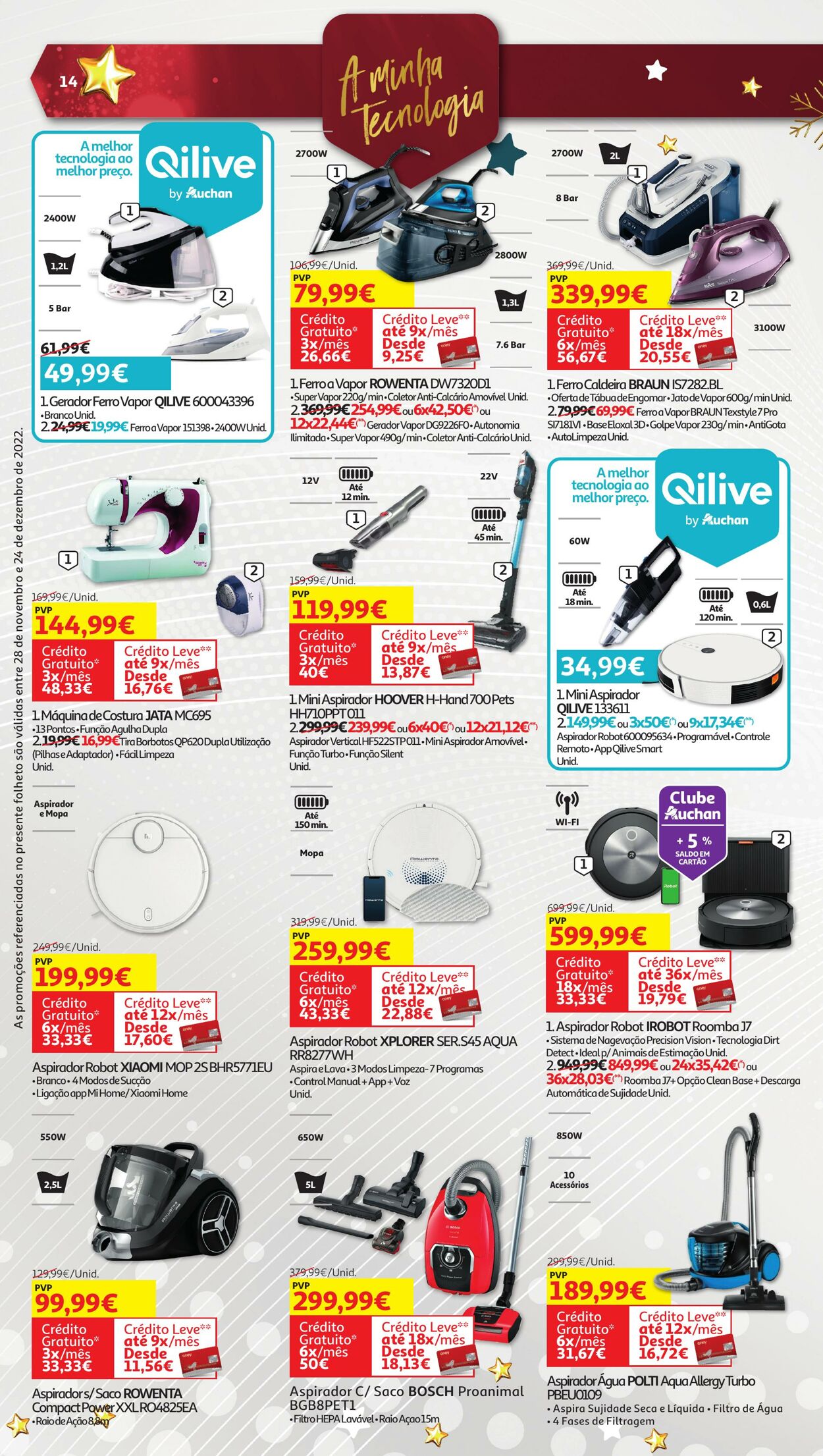 Folheto Auchan 28.11.2022 - 24.12.2022