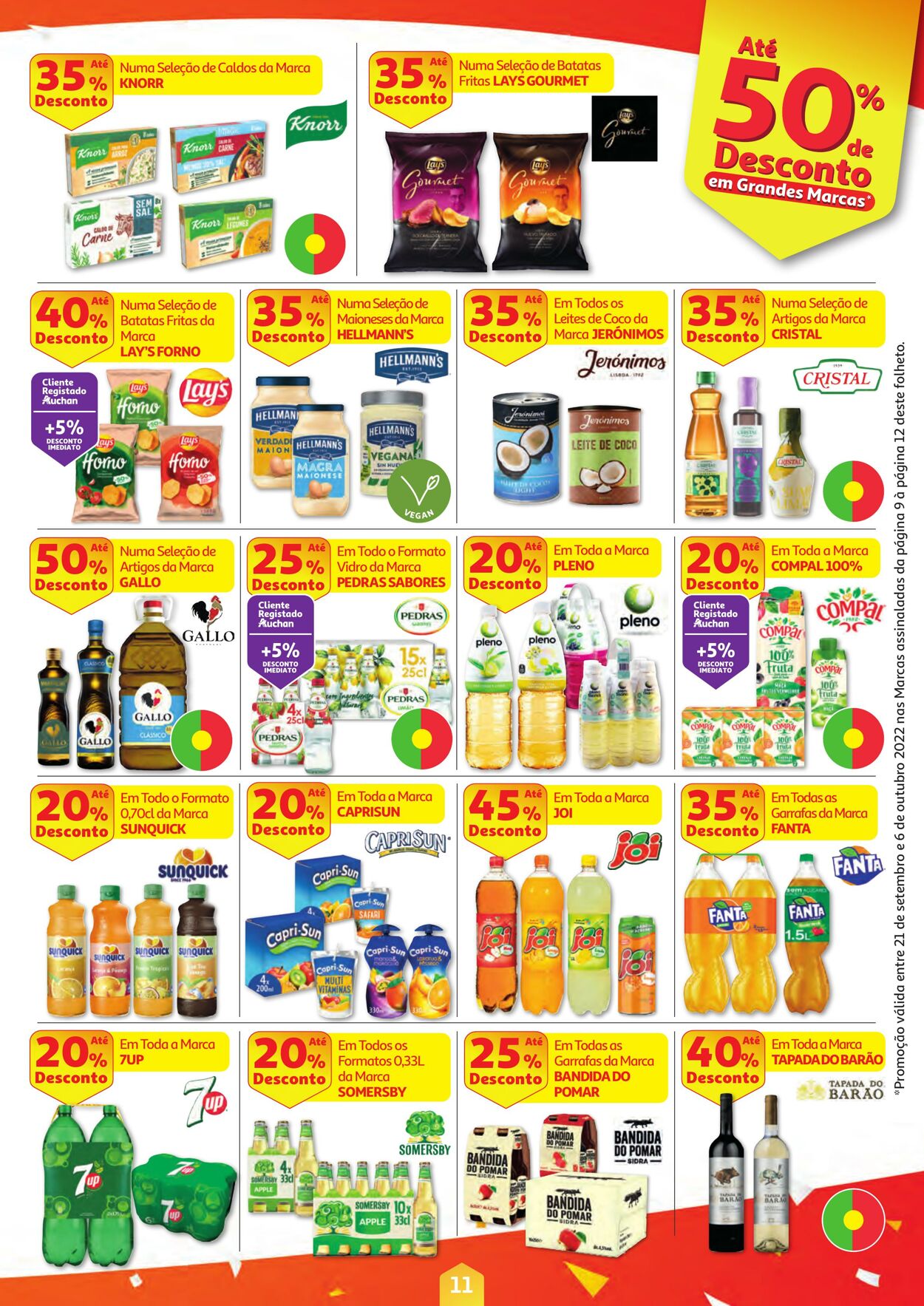 Folheto Auchan 21.09.2022 - 06.10.2022