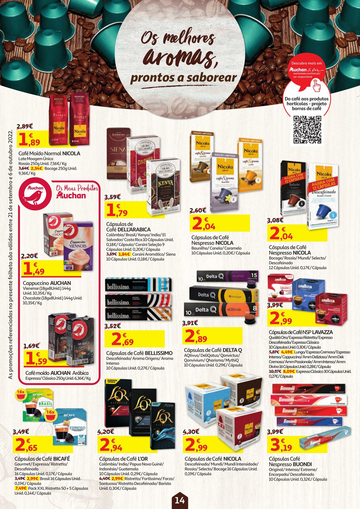 Folheto Auchan 21.09.2022 - 06.10.2022