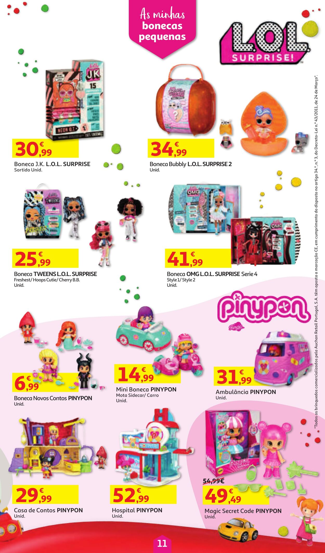 Folheto Auchan 05.11.2021 - 24.12.2021