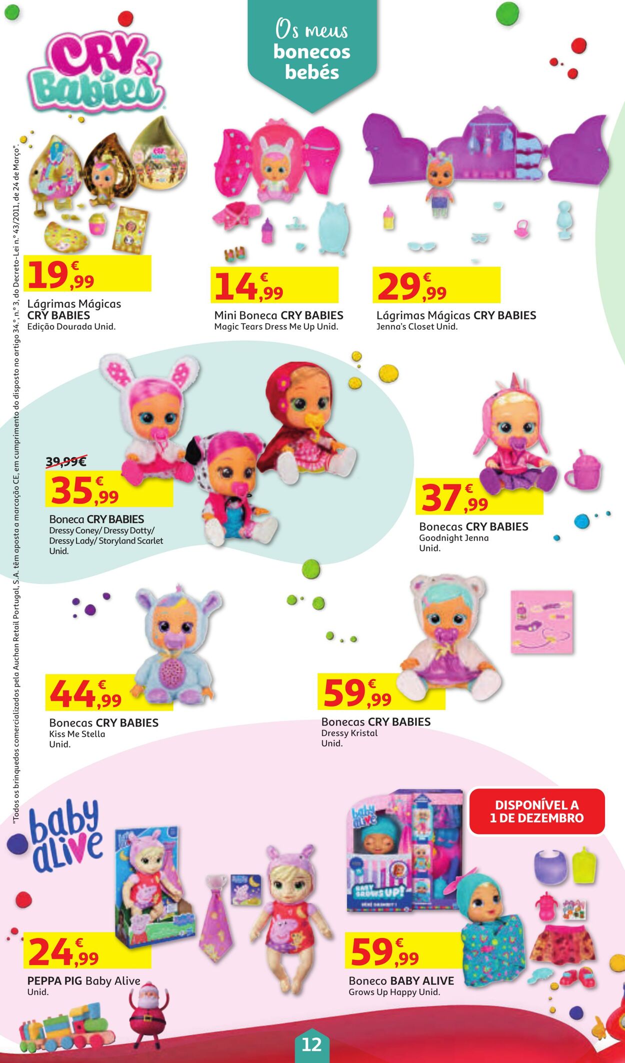 Folheto Auchan 05.11.2021 - 24.12.2021