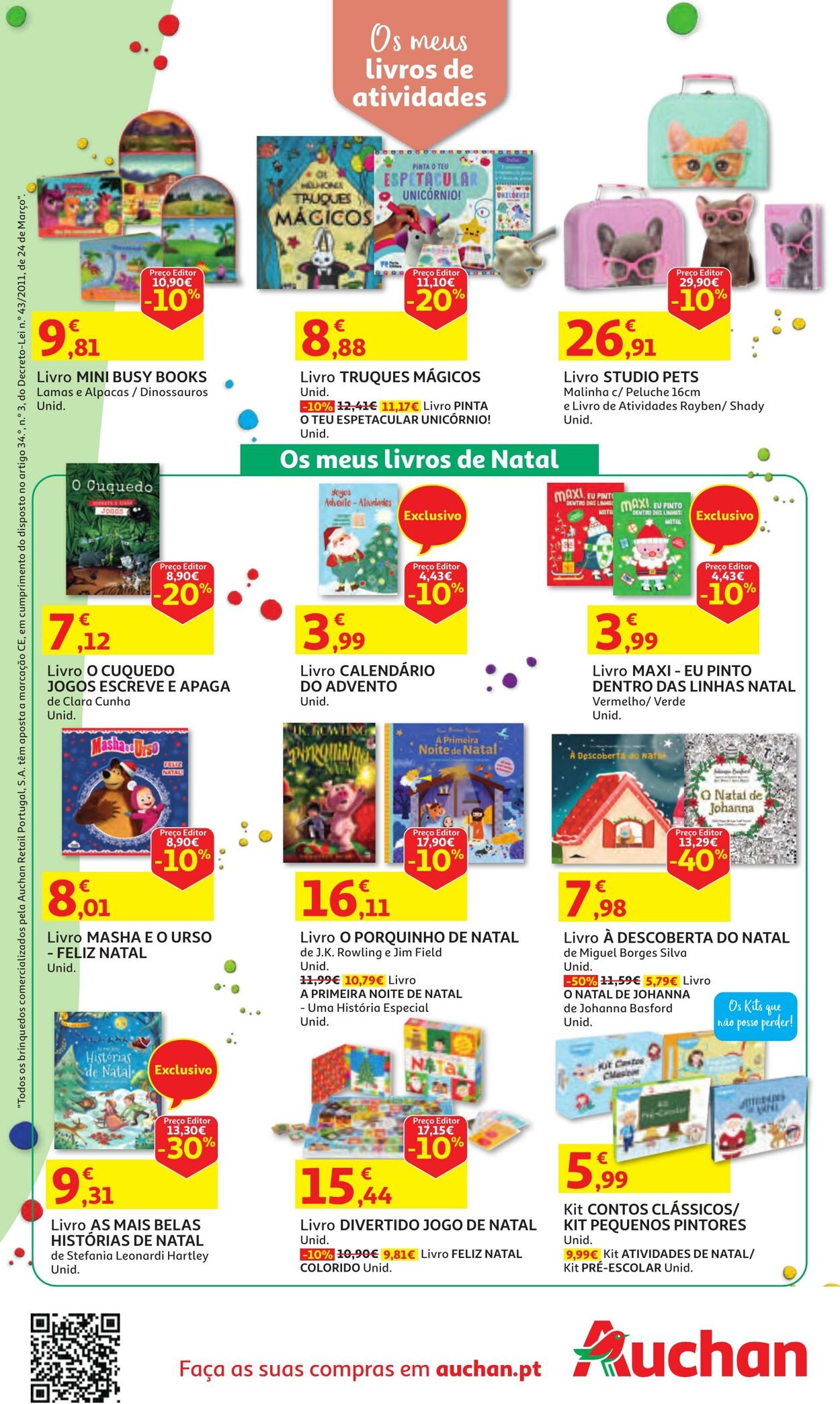 Folheto Auchan 05.11.2021 - 24.12.2021