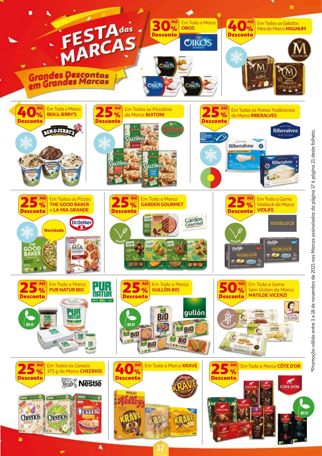 Folheto Auchan 03.11.2021 - 18.11.2021