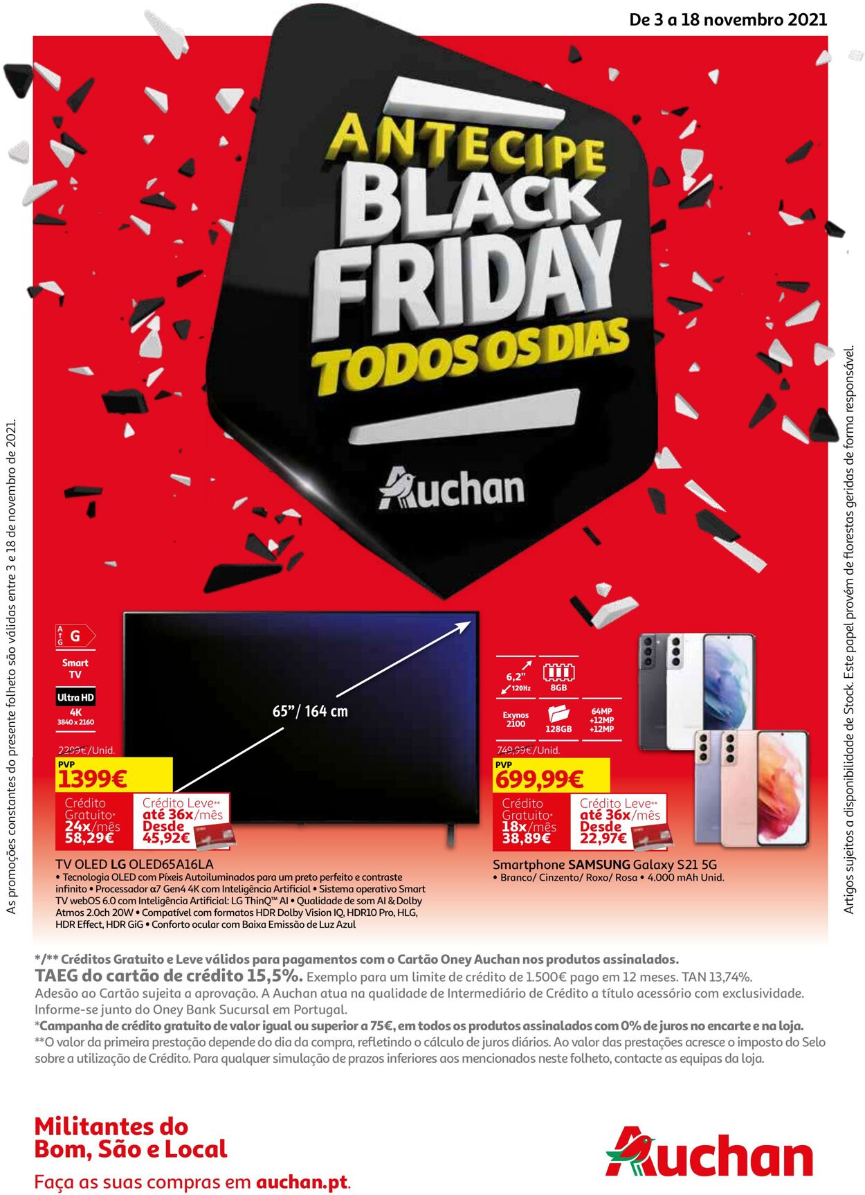 Folheto Auchan 03.11.2021 - 18.11.2021