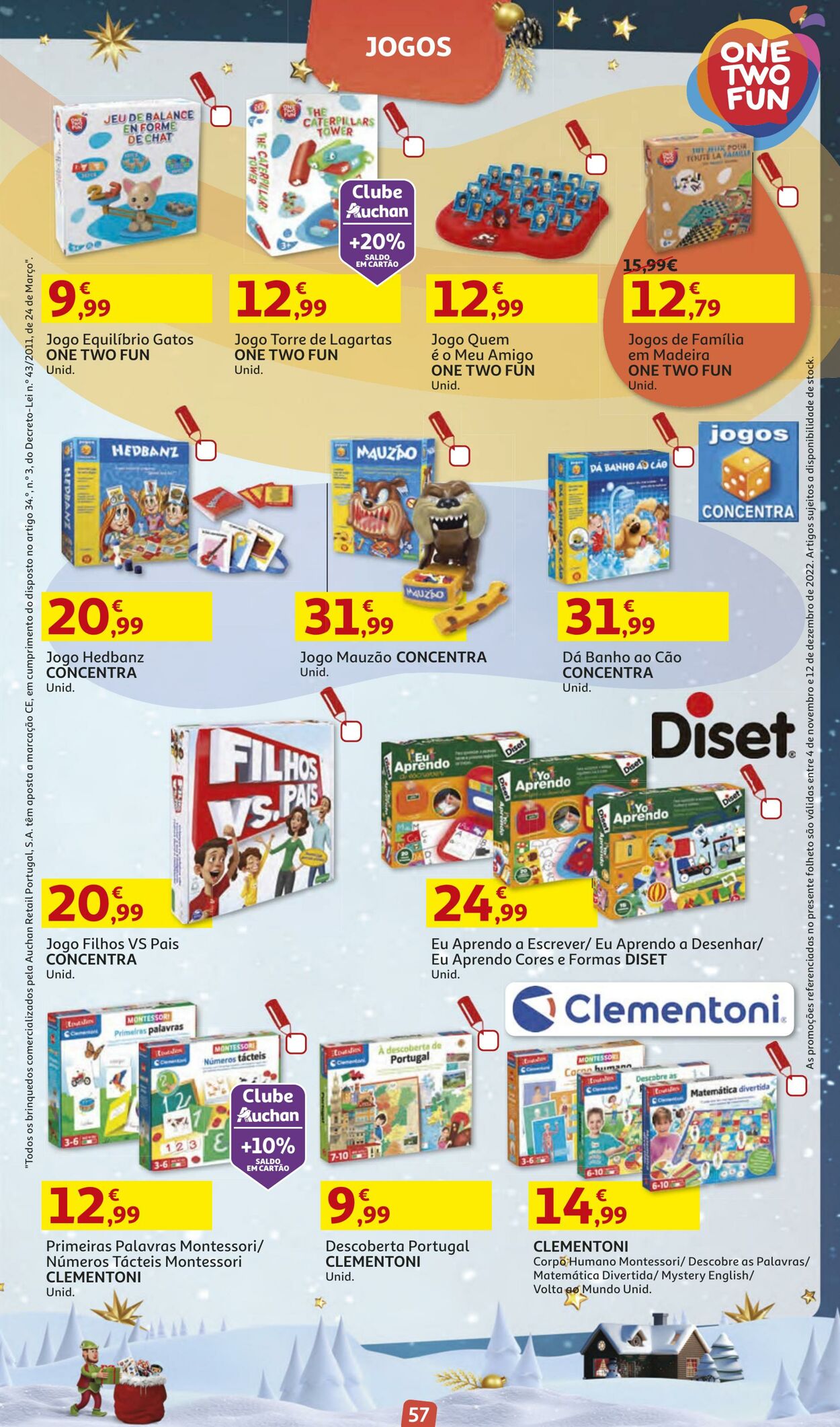 Folheto Auchan 04.11.2022 - 12.12.2022