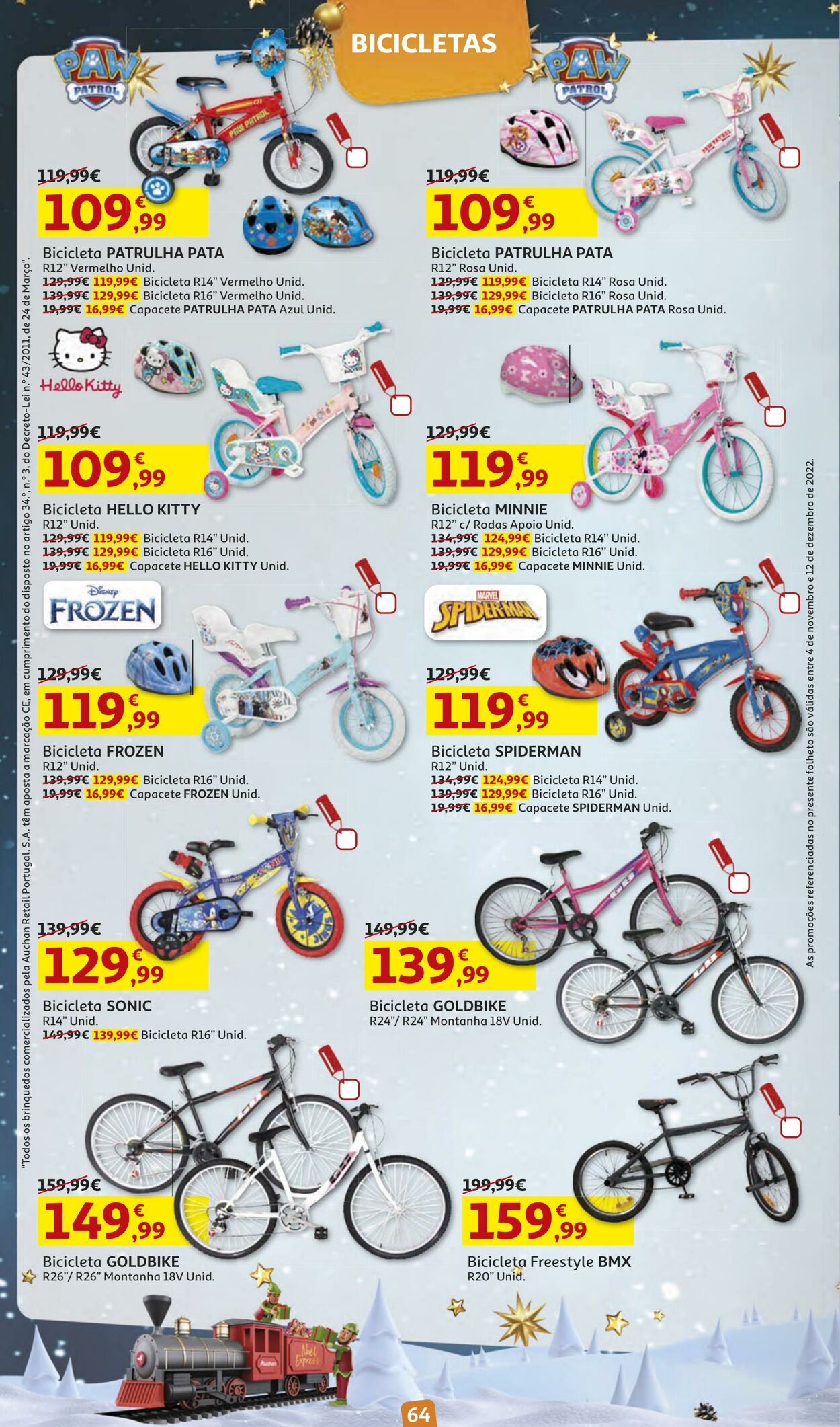 Folheto Auchan 04.11.2022 - 12.12.2022