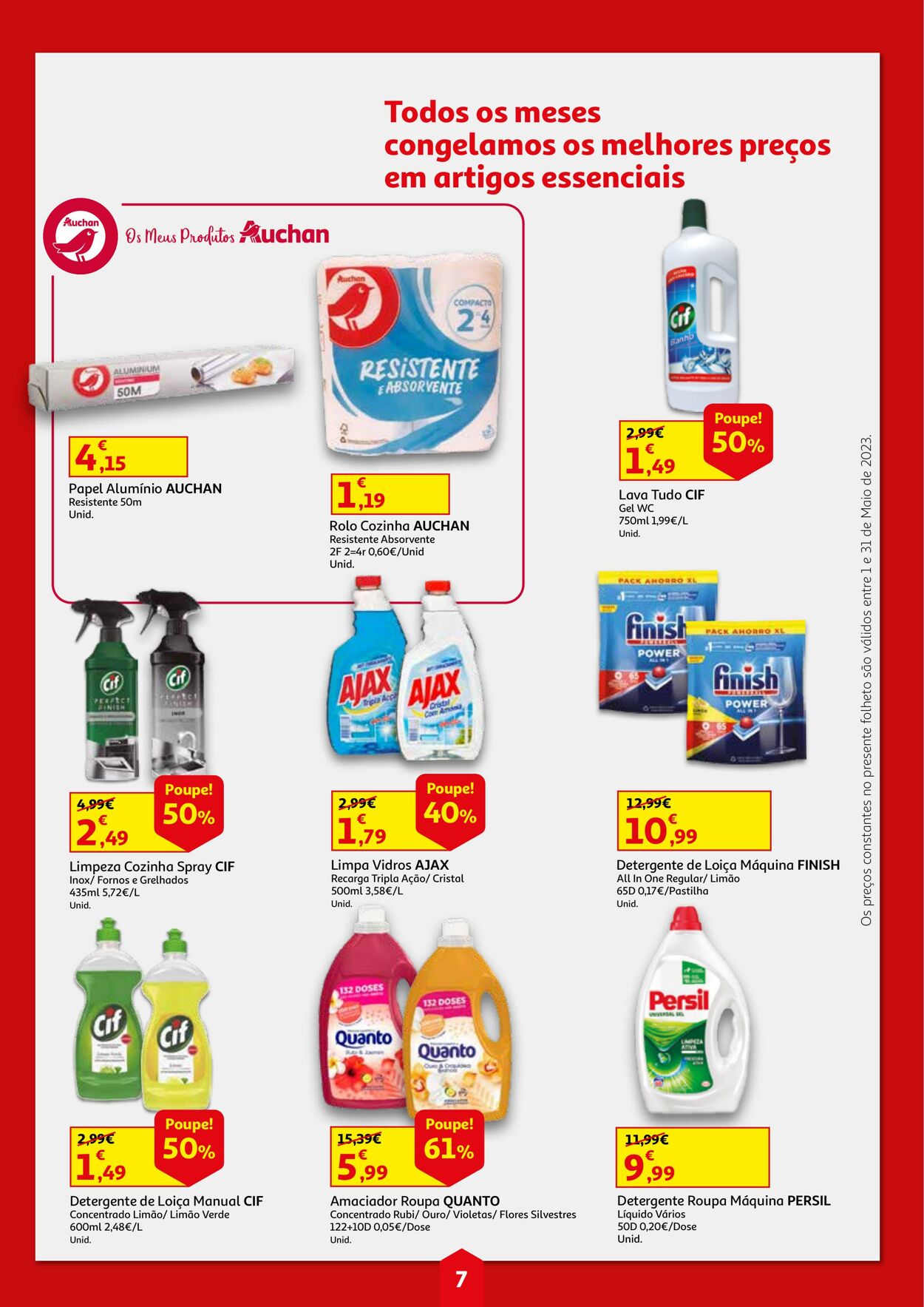 Folheto Auchan 01.05.2023 - 31.05.2023