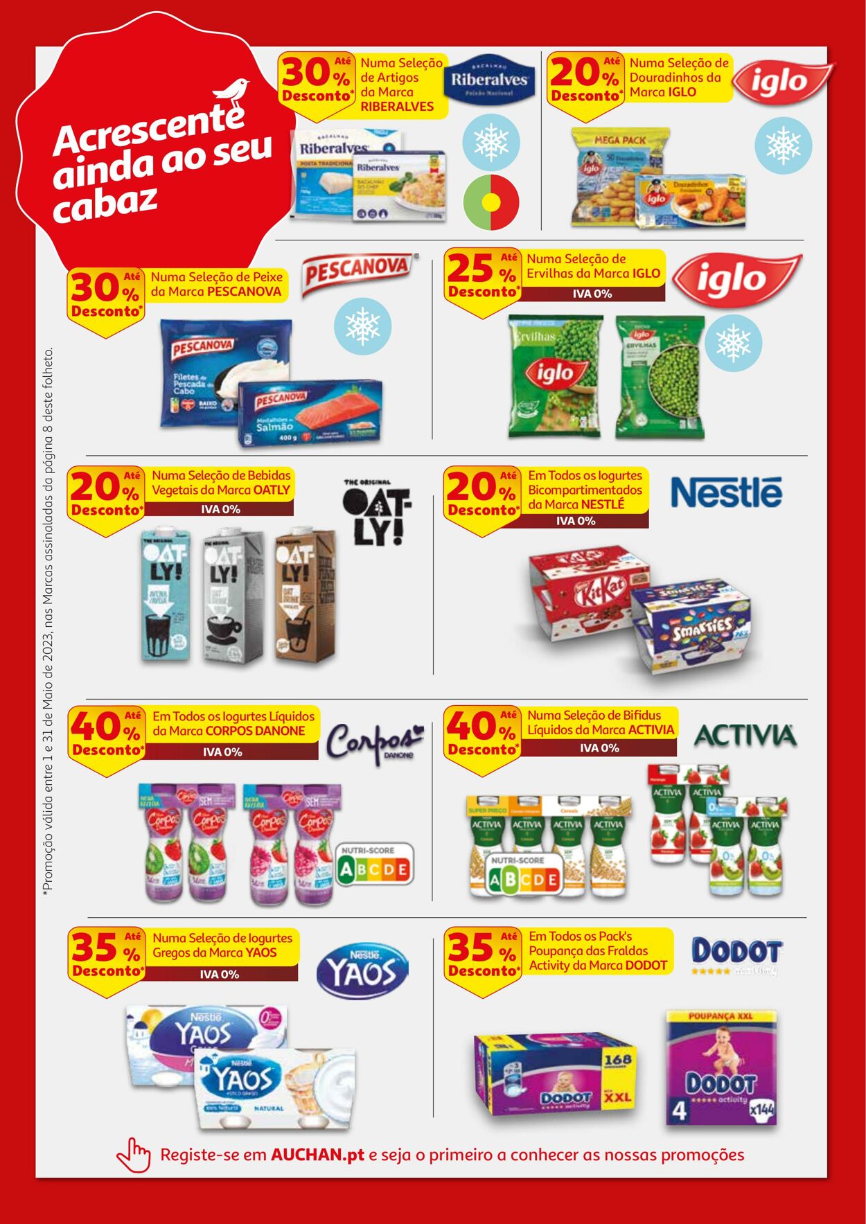 Folheto Auchan 01.05.2023 - 31.05.2023