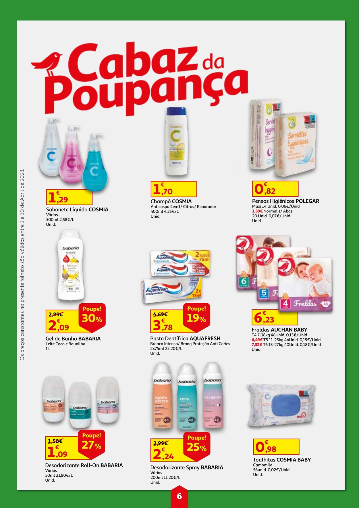 Folheto Auchan 01.04.2023 - 30.04.2023