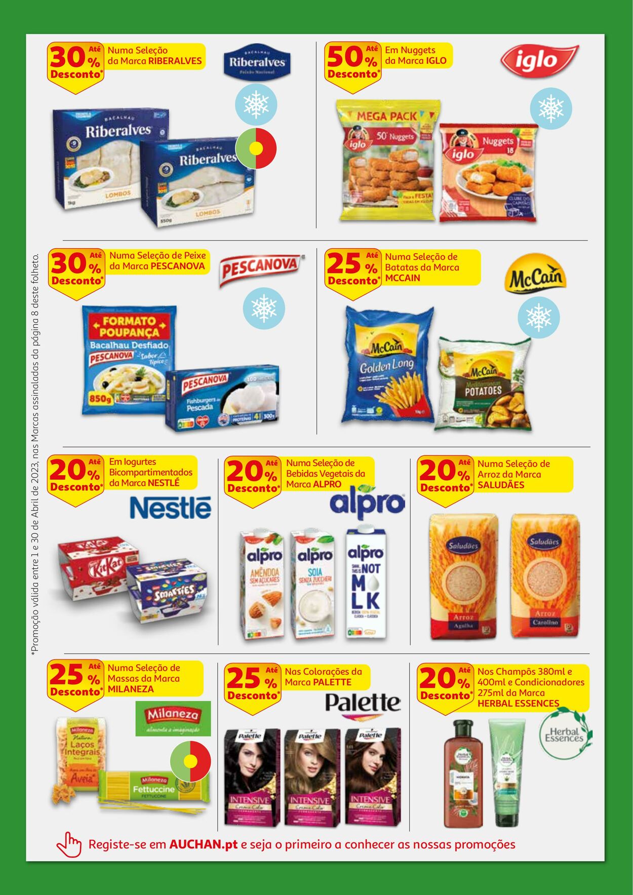 Folheto Auchan 01.04.2023 - 30.04.2023