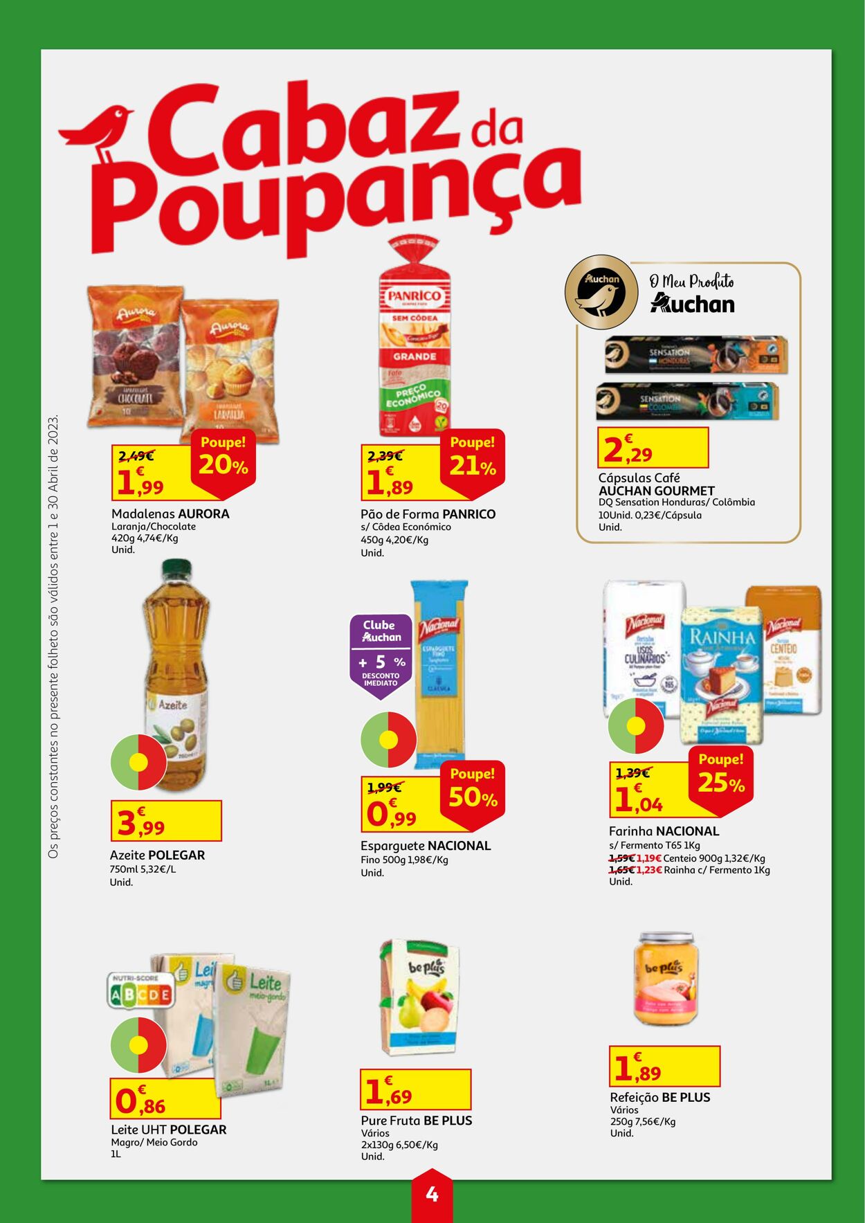 Folheto Auchan 01.04.2023 - 30.04.2023