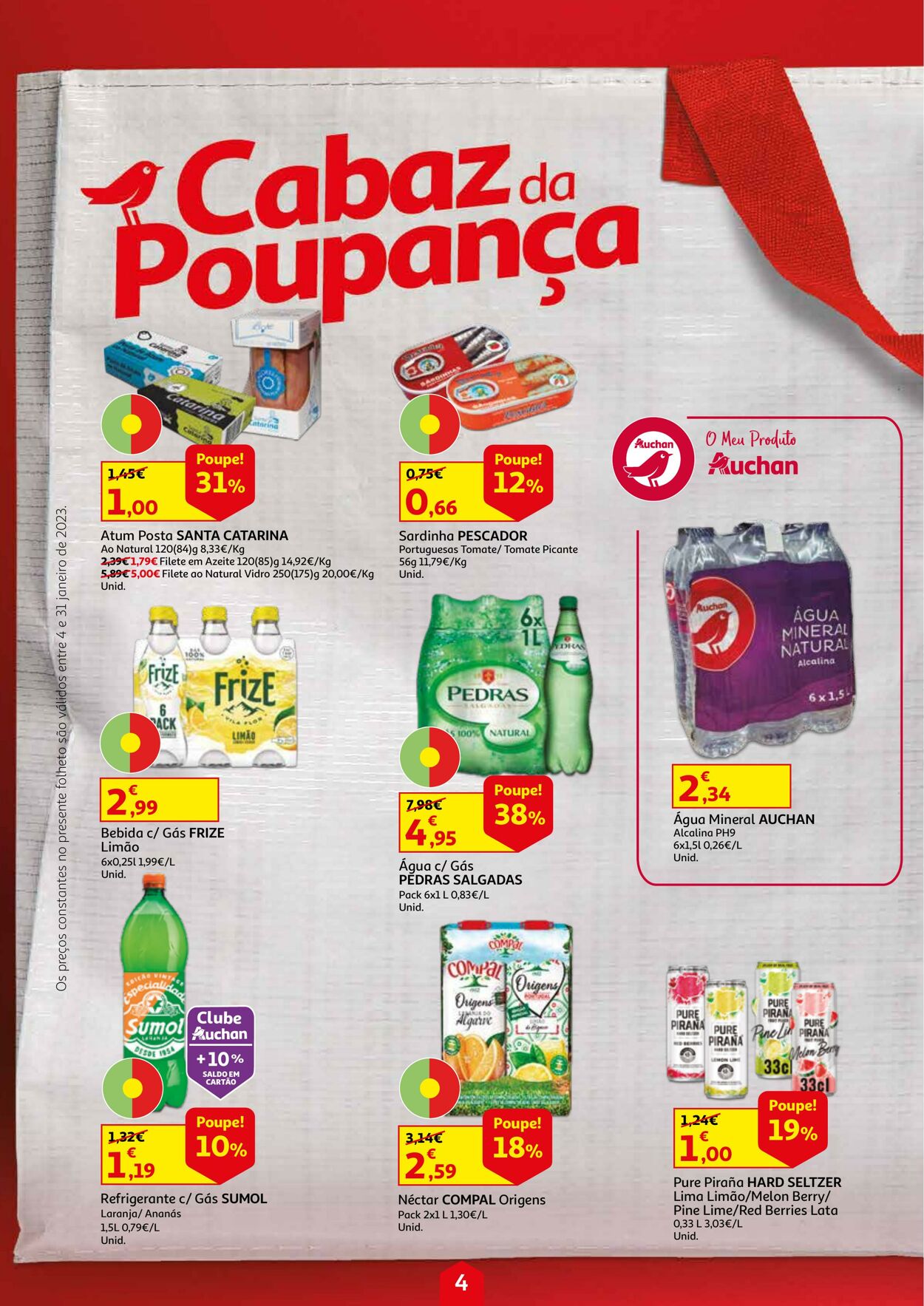 Folheto Auchan 04.01.2023 - 31.01.2023