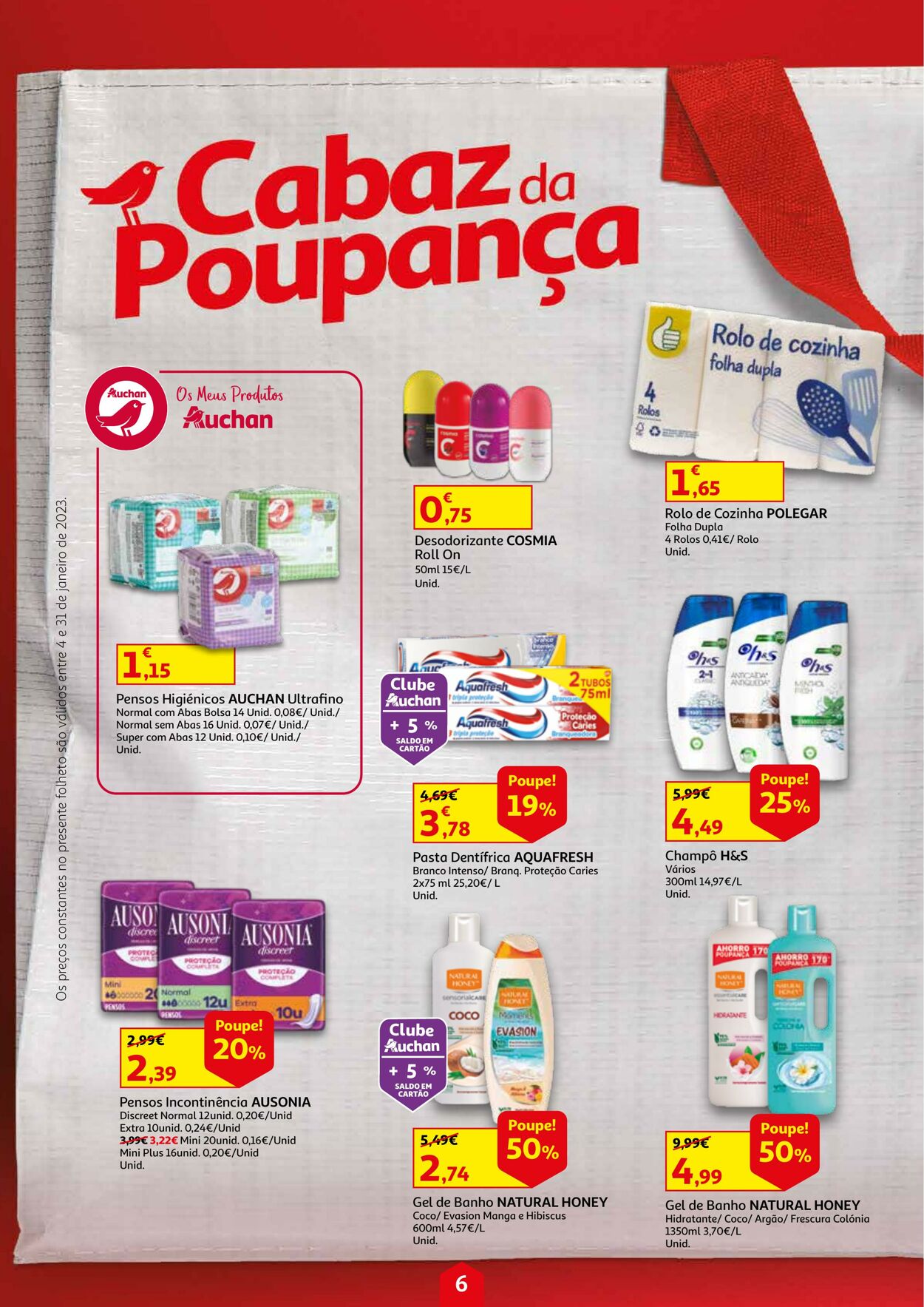 Folheto Auchan 04.01.2023 - 31.01.2023