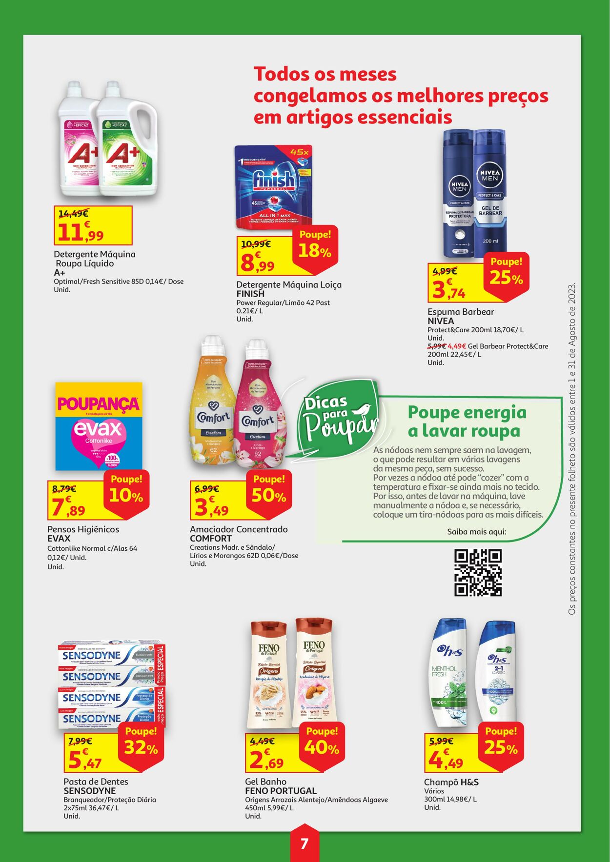 Folheto Auchan 01.08.2023 - 31.08.2023