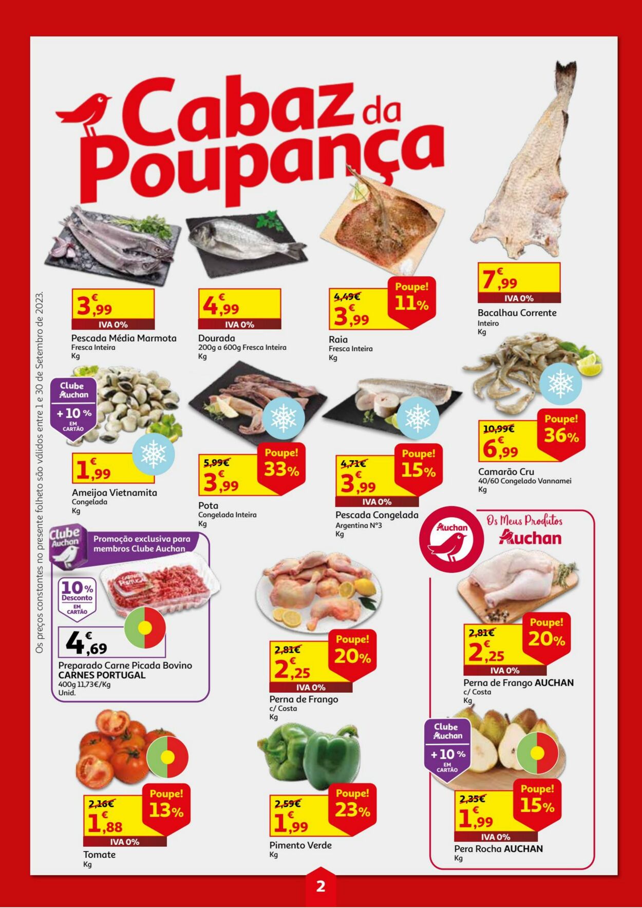 Folheto Auchan 01.09.2023 - 30.09.2023