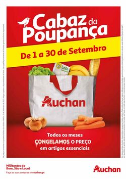 Folheto Auchan 01.08.2022 - 31.08.2022