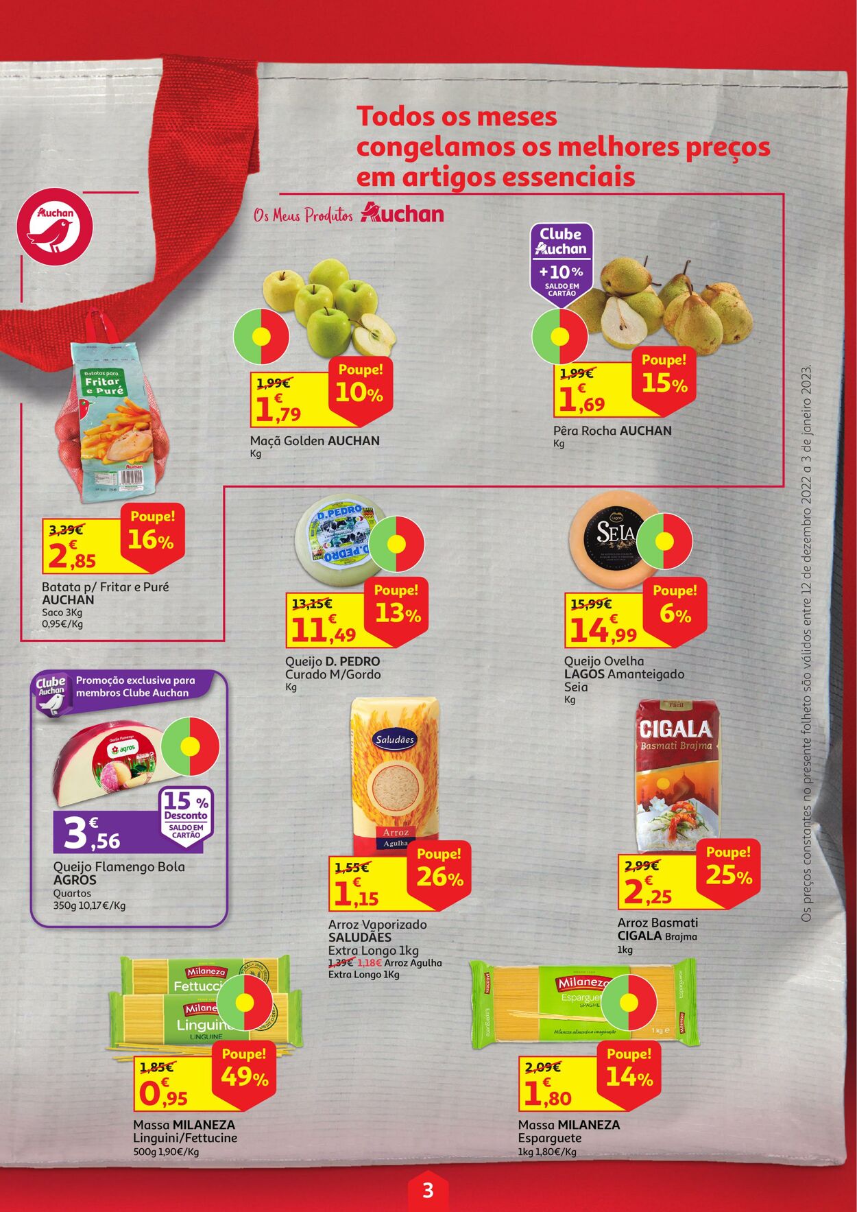 Folheto Auchan 12.12.2022 - 03.01.2023