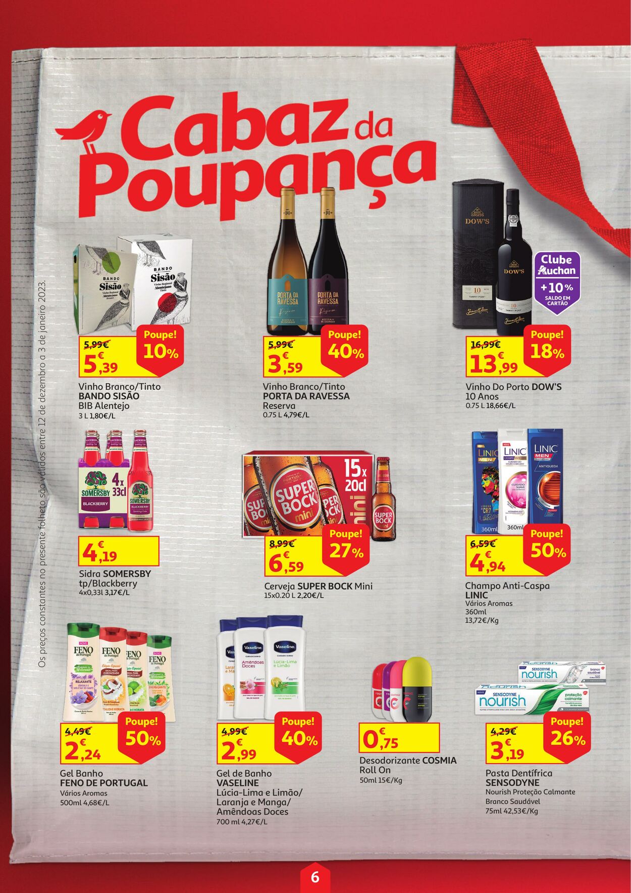 Folheto Auchan 12.12.2022 - 03.01.2023