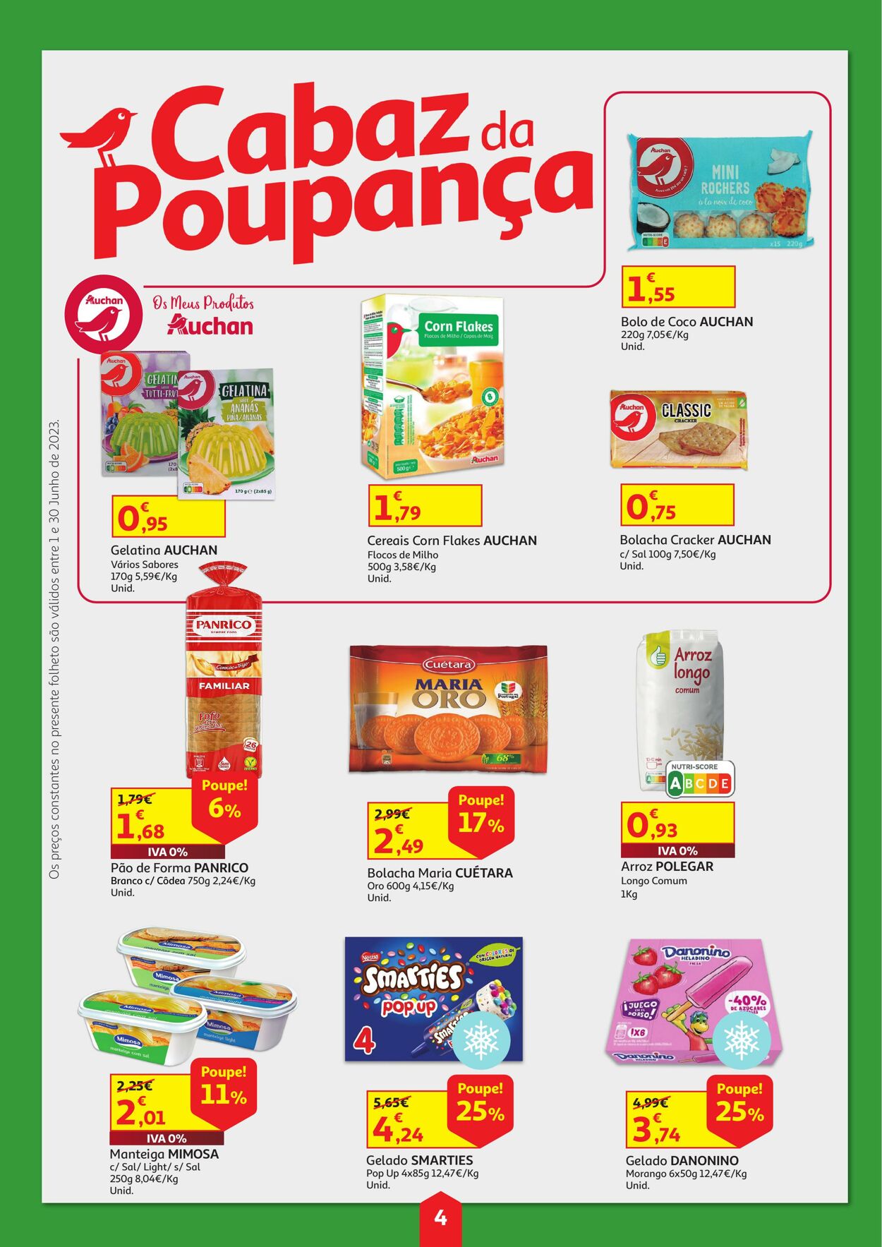 Folheto Auchan 01.06.2023 - 30.06.2023