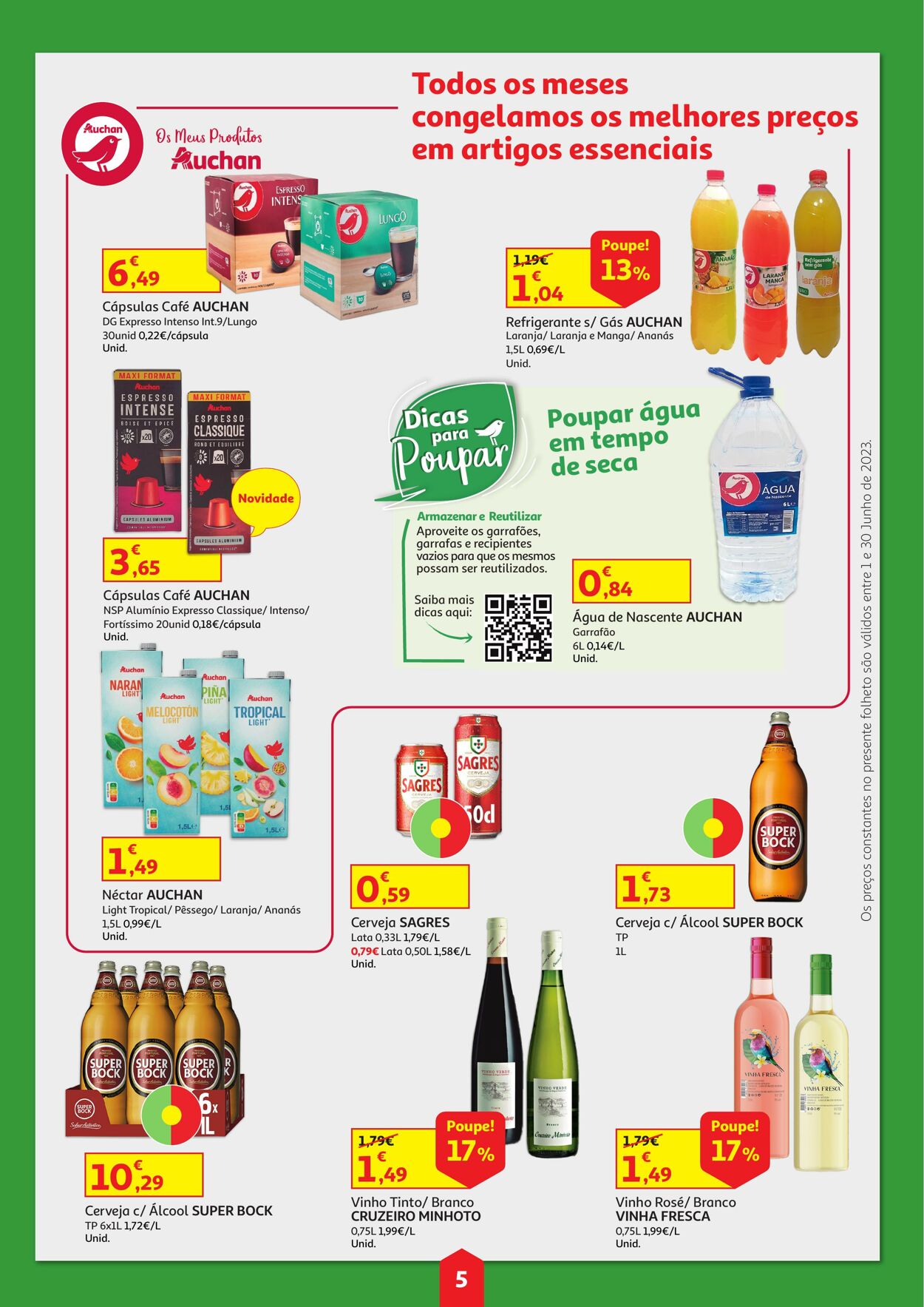 Folheto Auchan 01.06.2023 - 30.06.2023