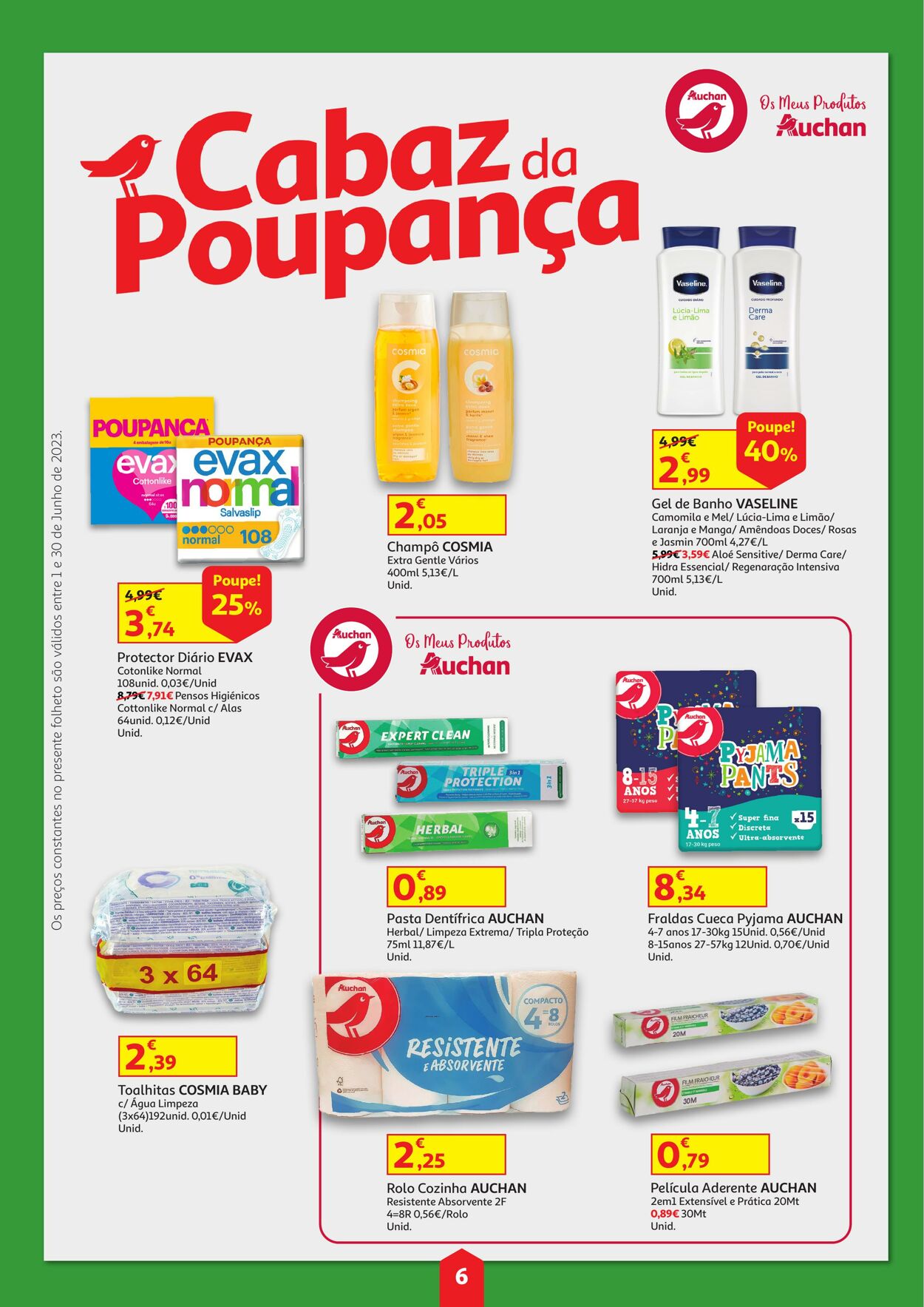 Folheto Auchan 01.06.2023 - 30.06.2023