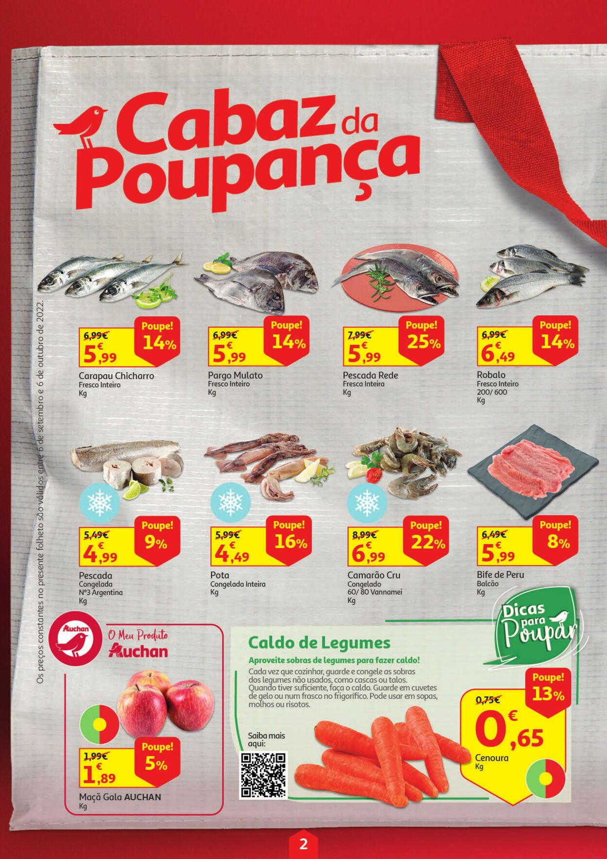 Folheto Auchan 06.09.2022 - 06.10.2022