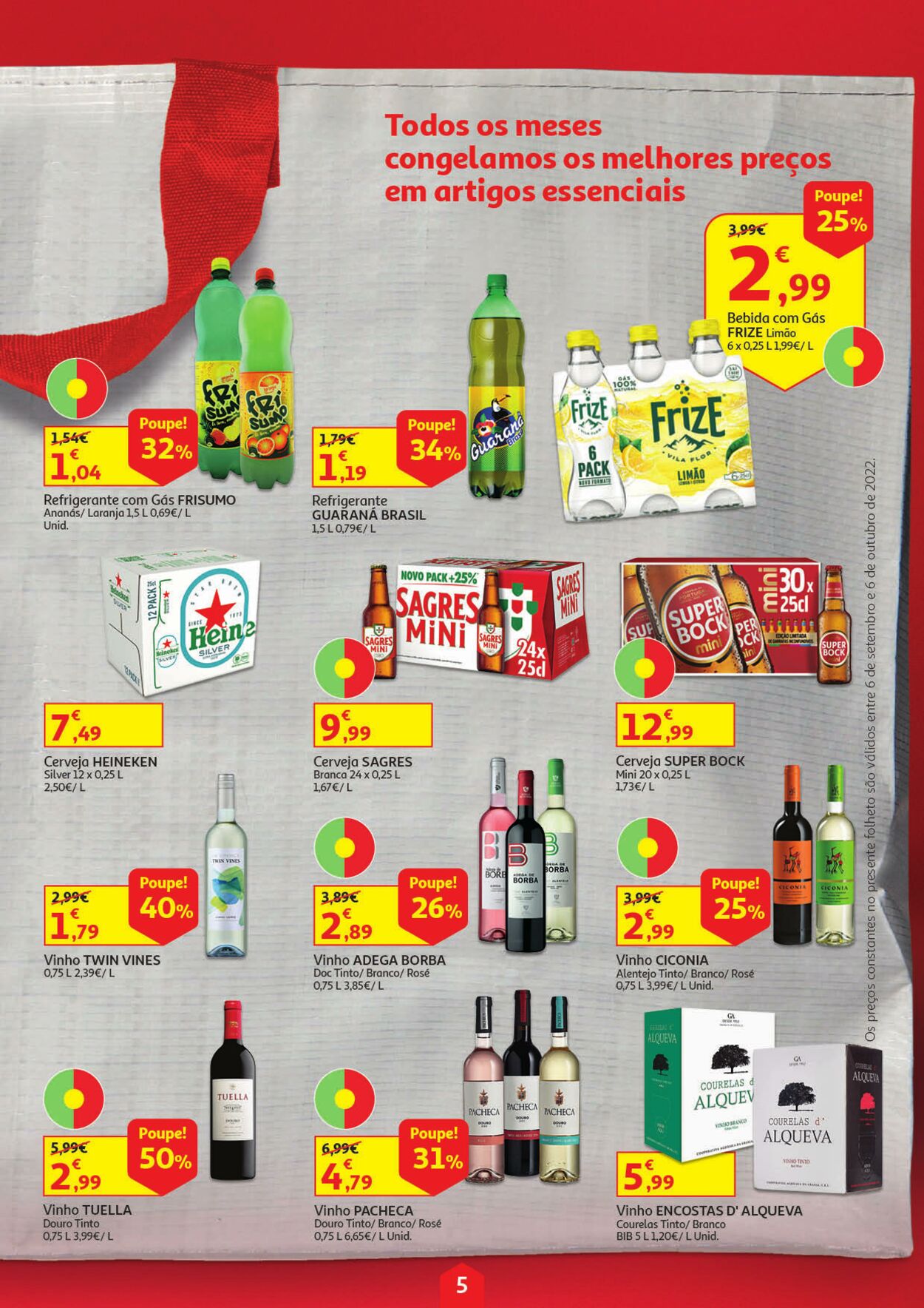 Folheto Auchan 06.09.2022 - 06.10.2022