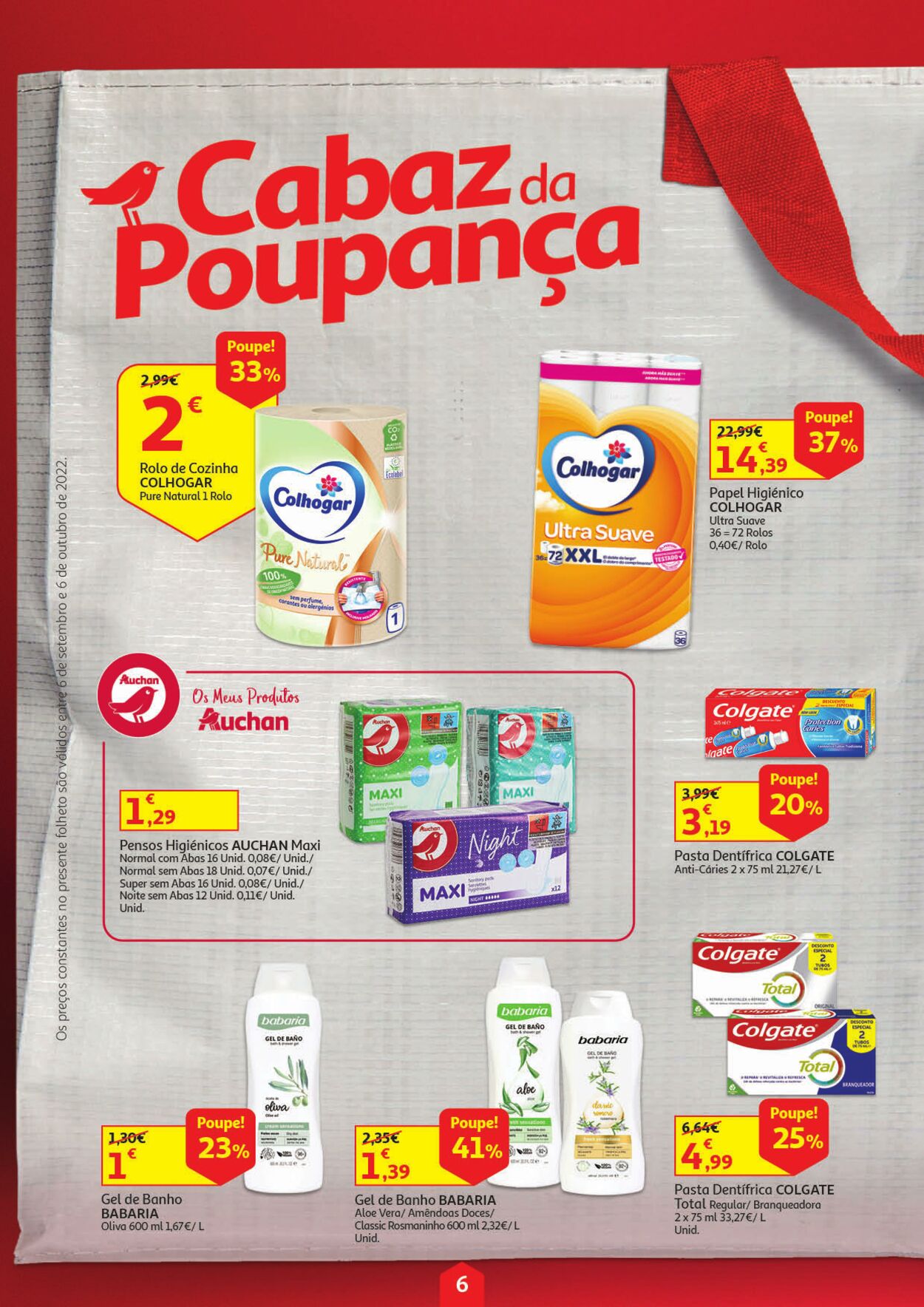 Folheto Auchan 06.09.2022 - 06.10.2022