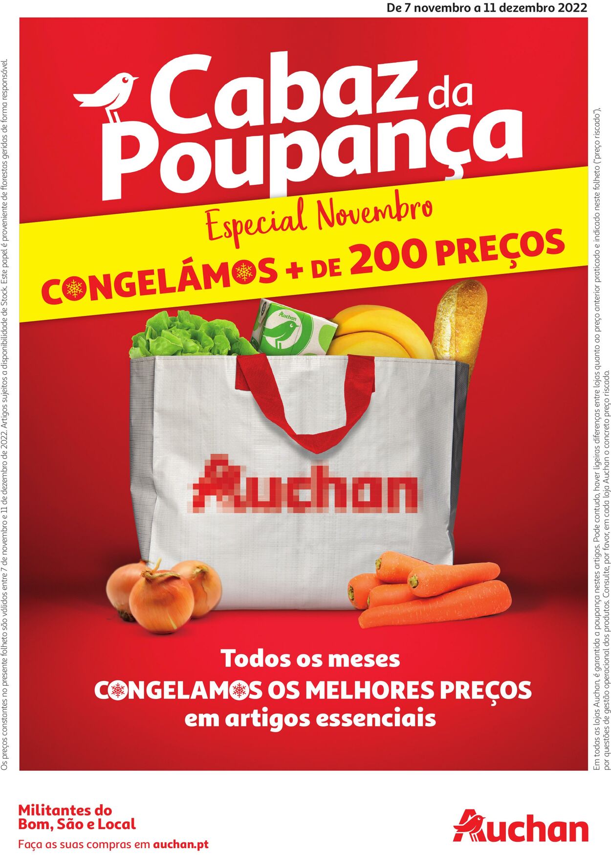 Folheto Auchan 07.11.2022 - 11.12.2022