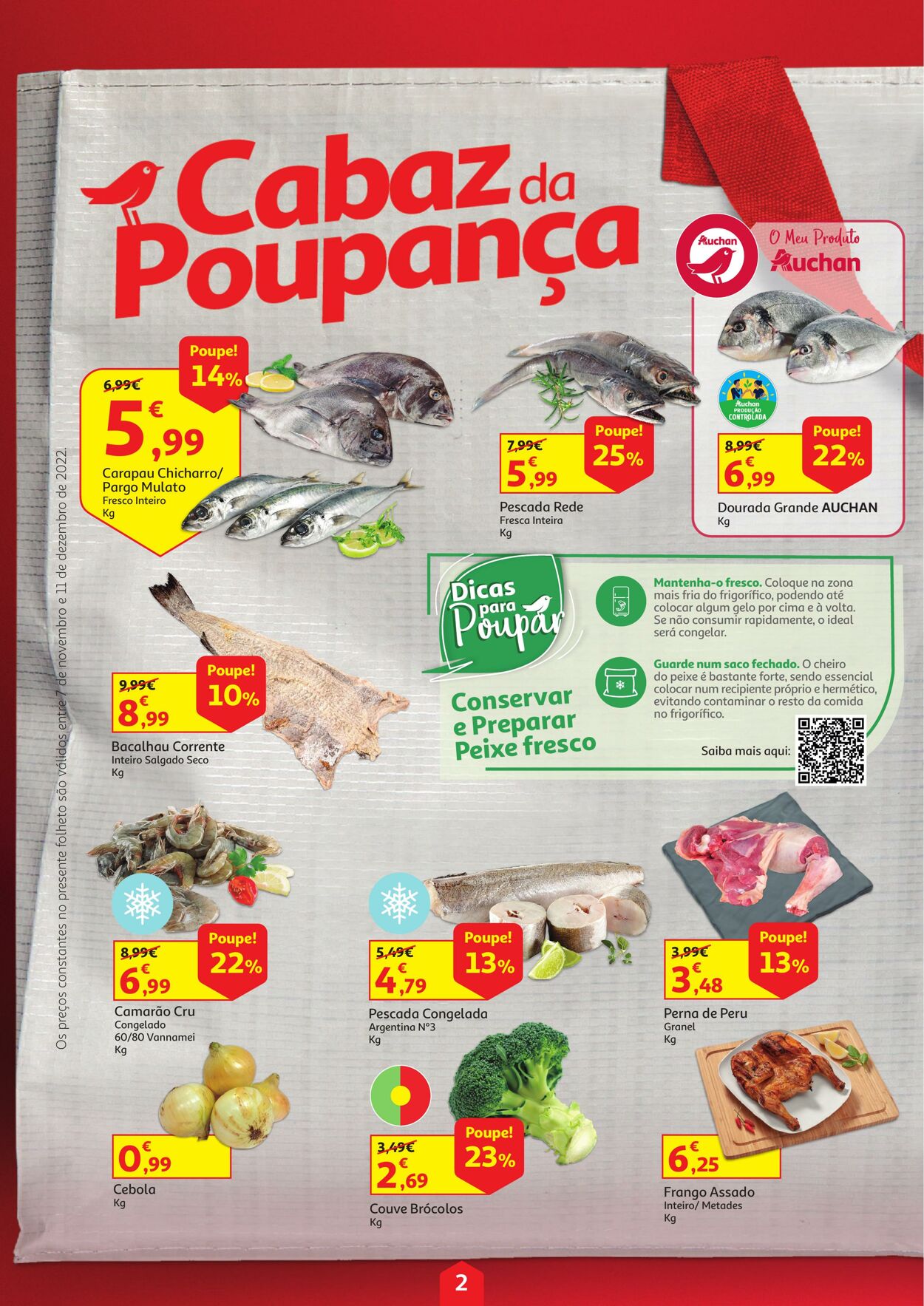 Folheto Auchan 07.11.2022 - 11.12.2022