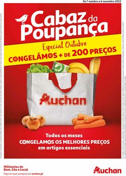 Folheto Auchan 07.10.2022 - 06.11.2022