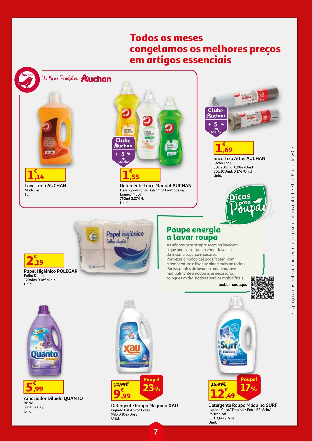 Folheto Auchan 01.03.2023 - 31.03.2023