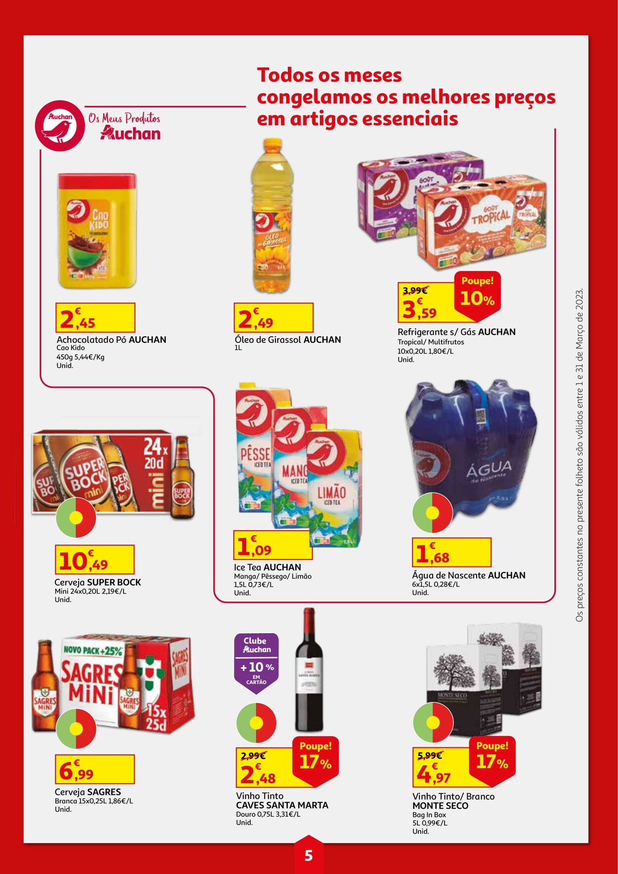 Folheto Auchan 01.03.2023 - 31.03.2023