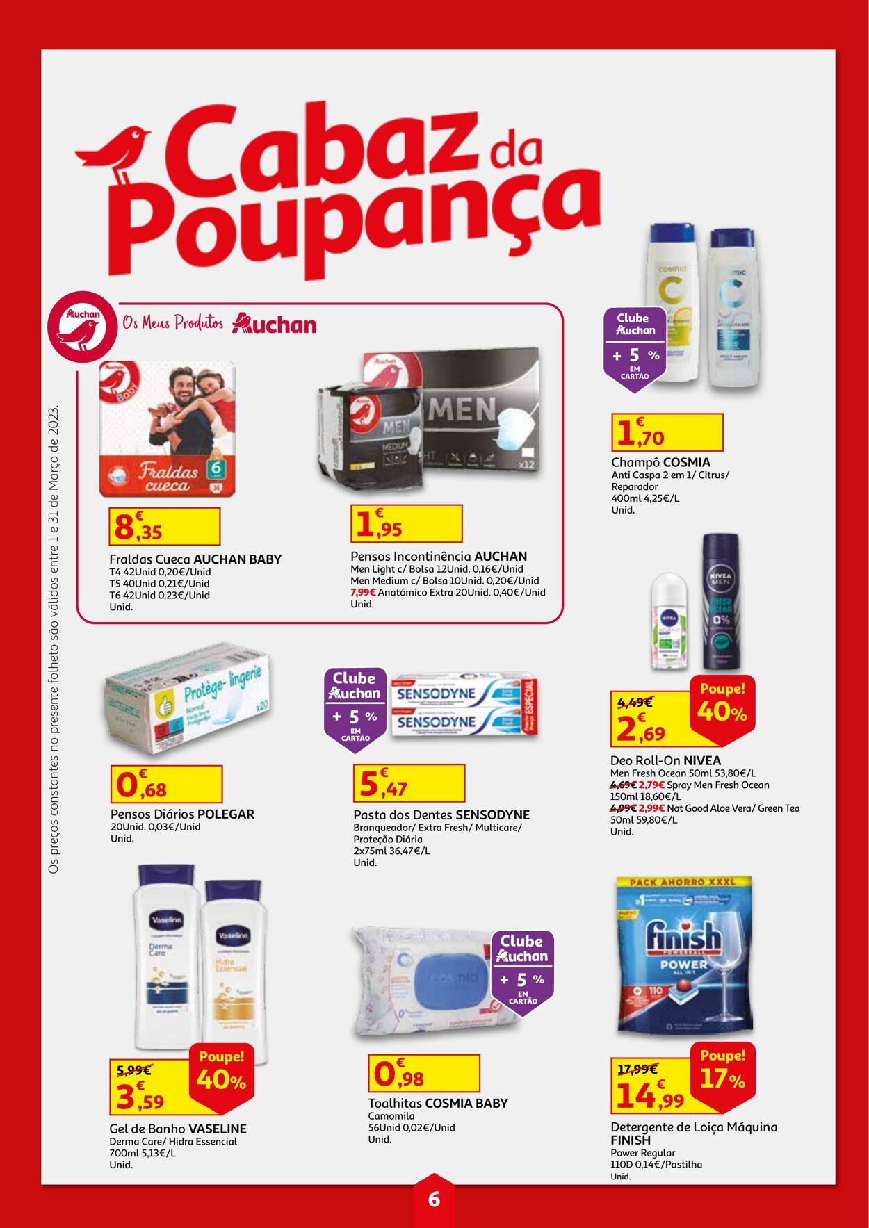 Folheto Auchan 01.03.2023 - 31.03.2023