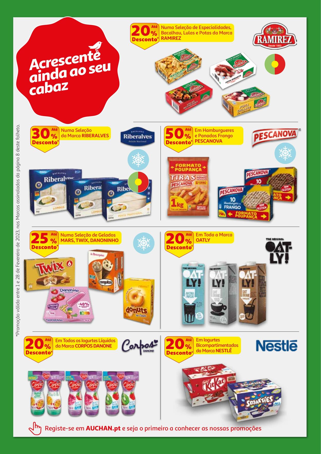 Folheto Auchan 01.02.2023 - 28.02.2023