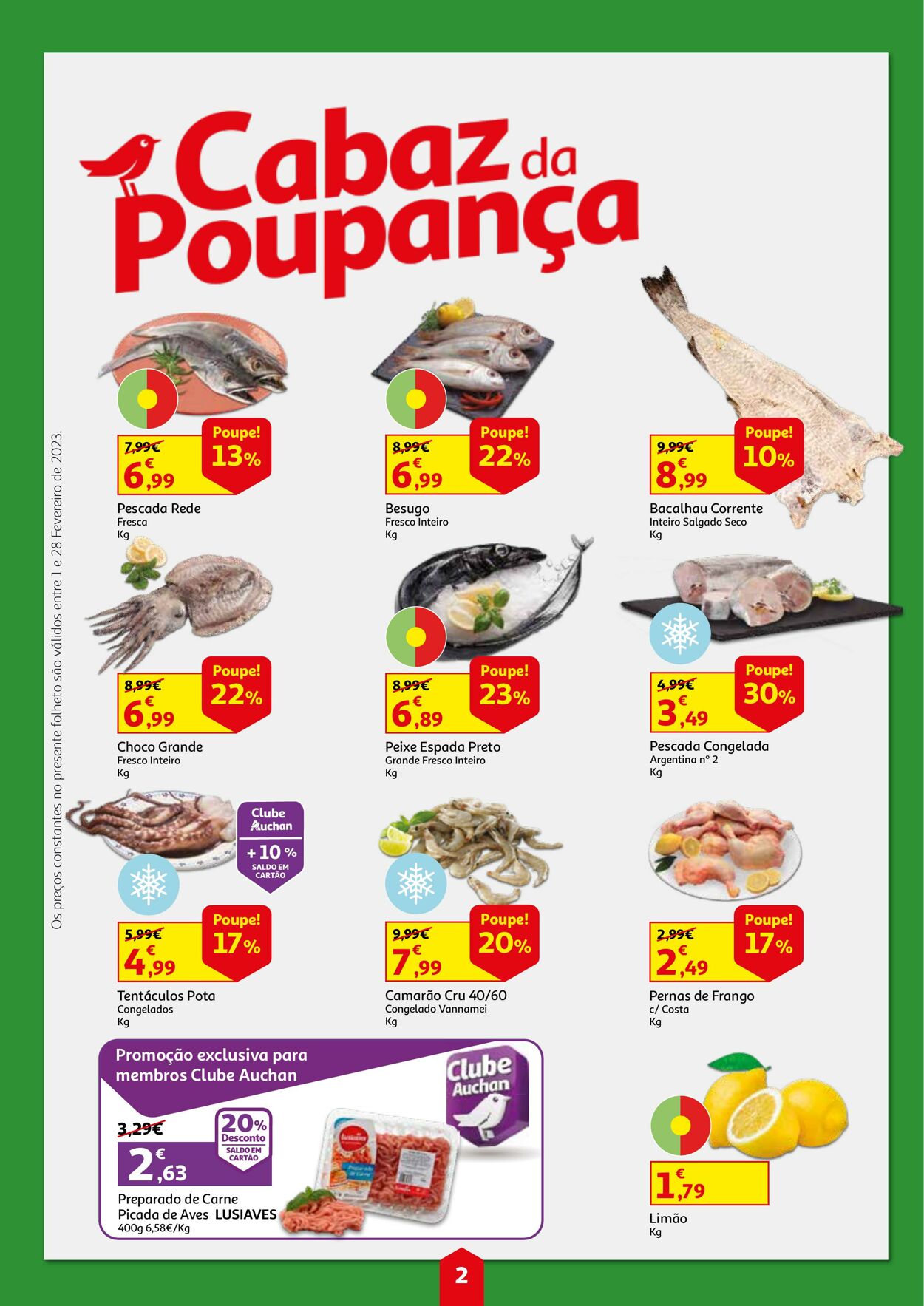 Folheto Auchan 01.02.2023 - 28.02.2023